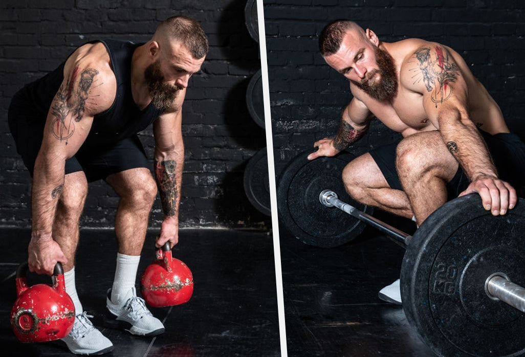 barbell vs kettlebell