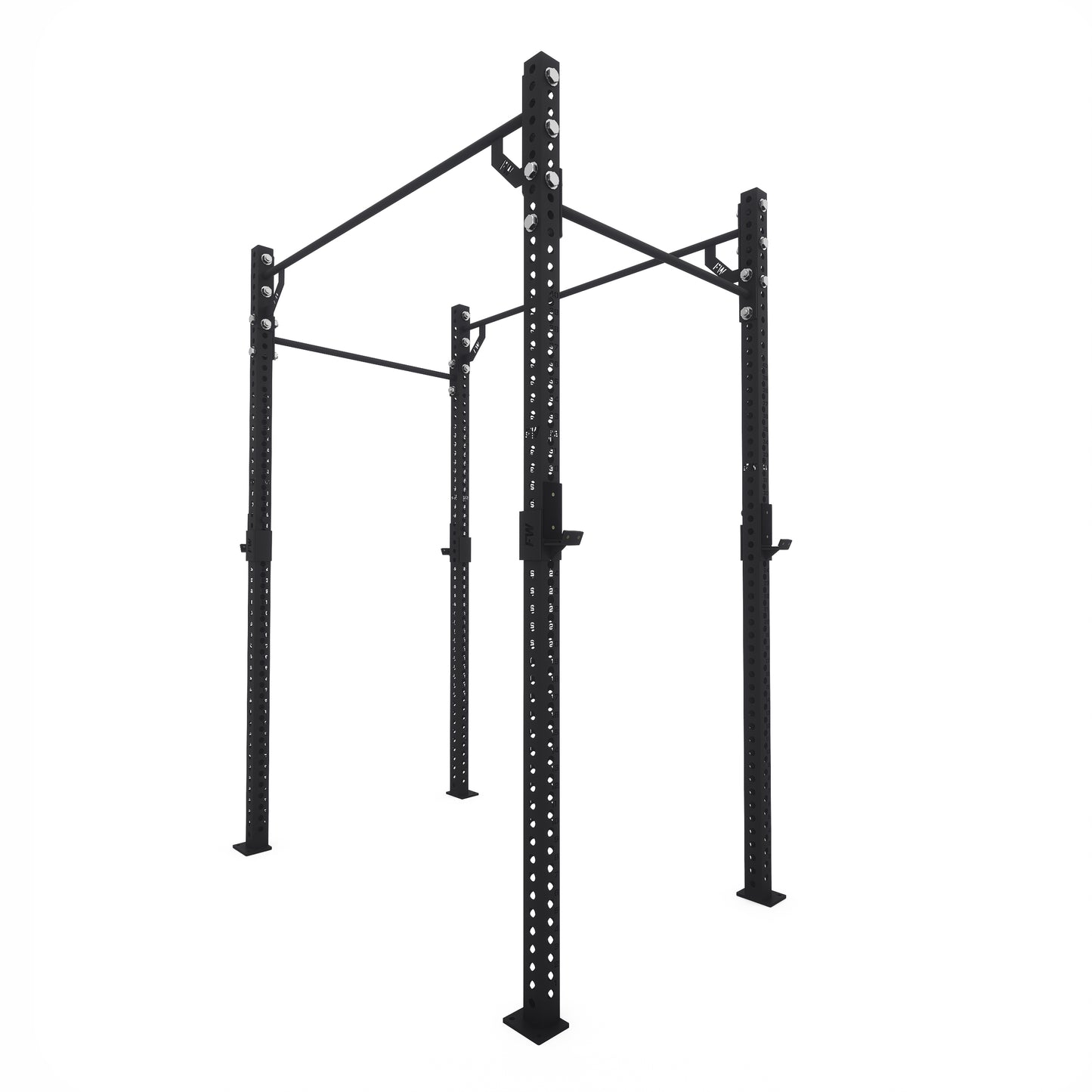 Pro Free Standing Gym Rig 2 Bay Black