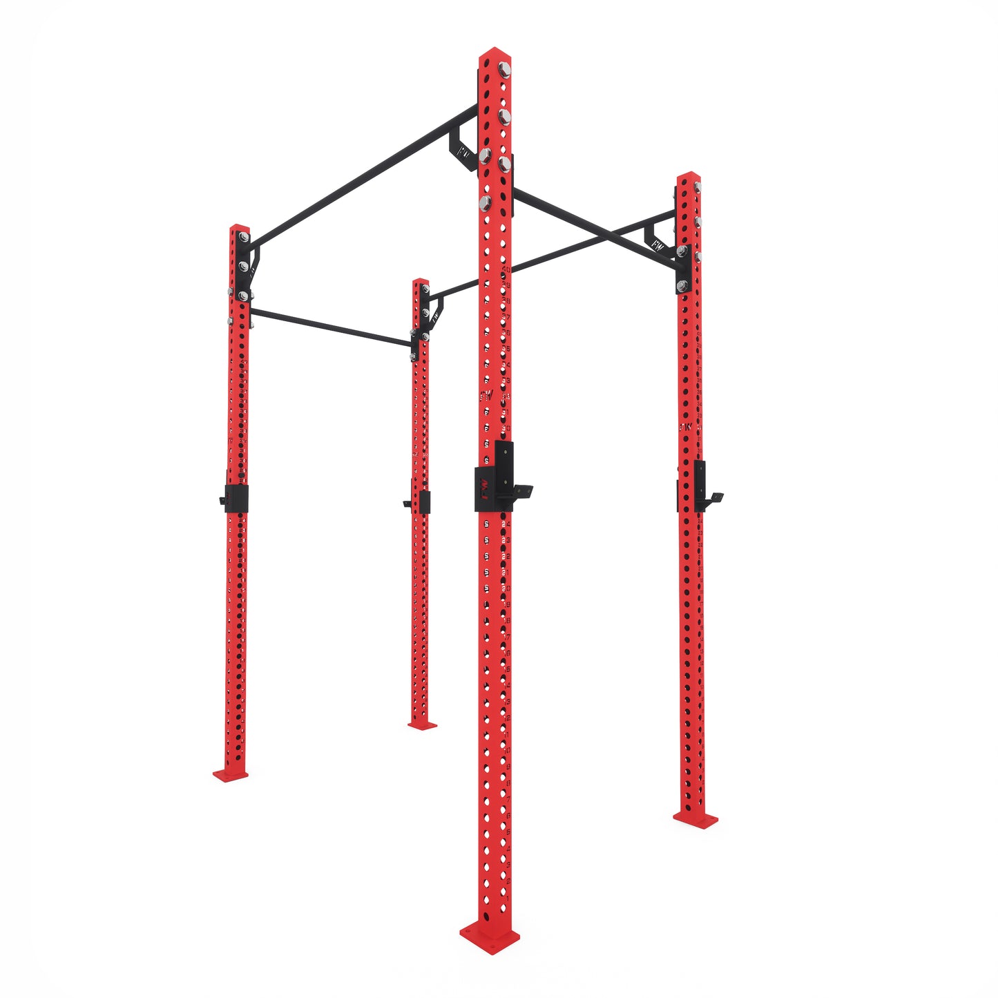 Pro Free Standing Gym Rig 2 Bay Red