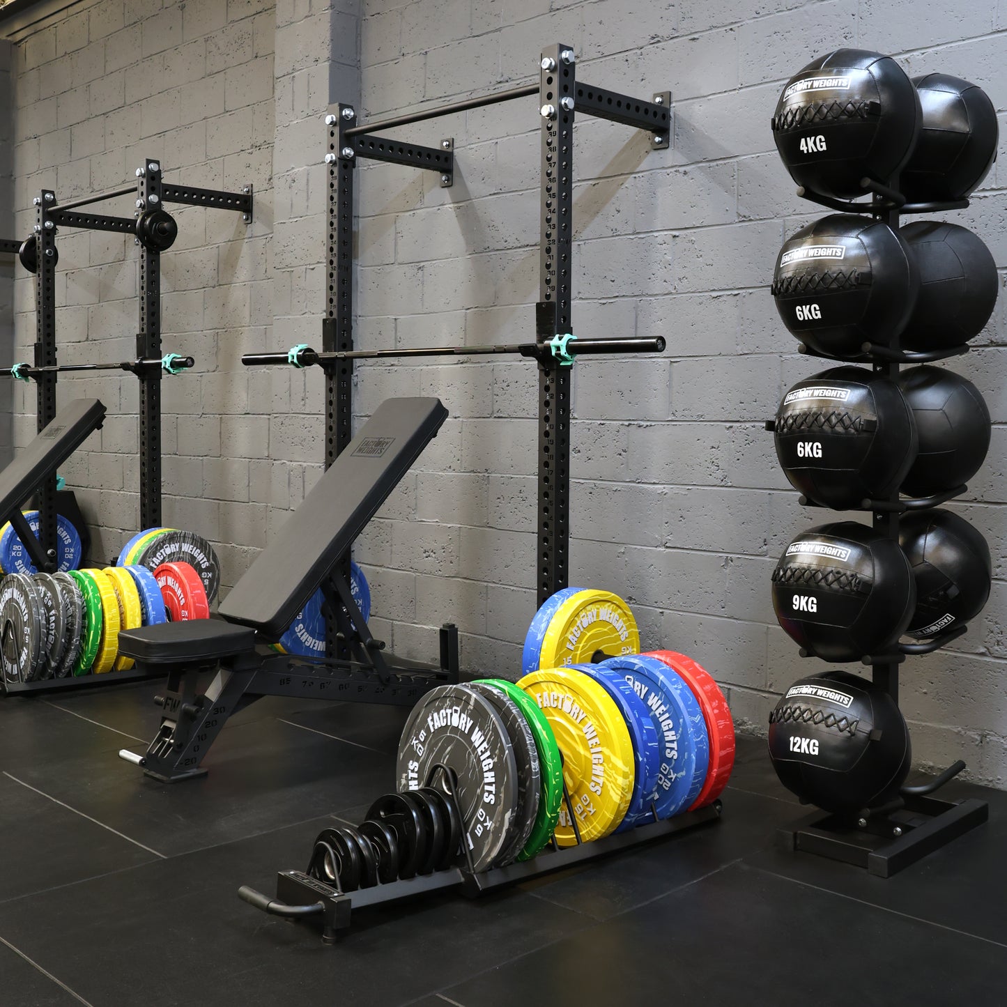 Bumper Plate Storage Trolley