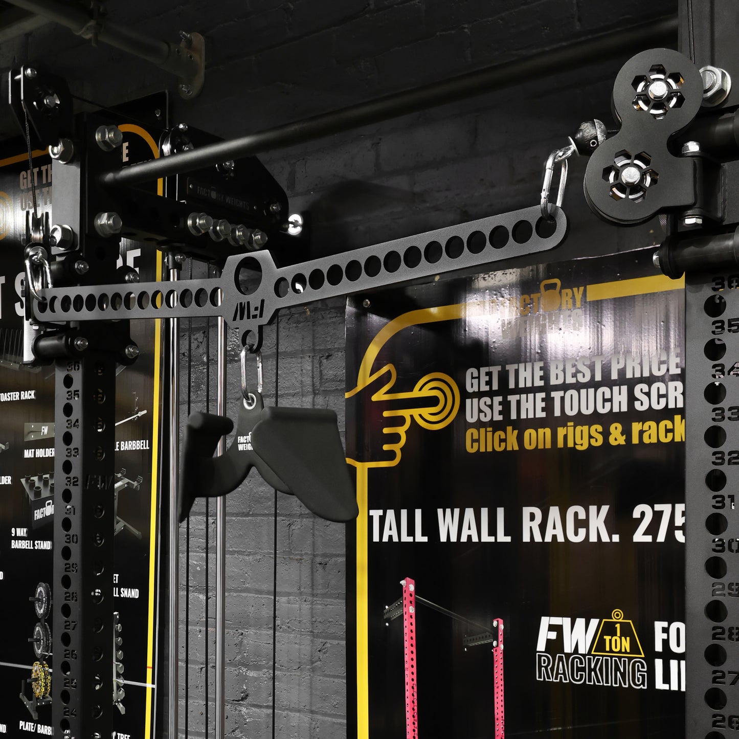 Multi Grip Pull Bar Attachment