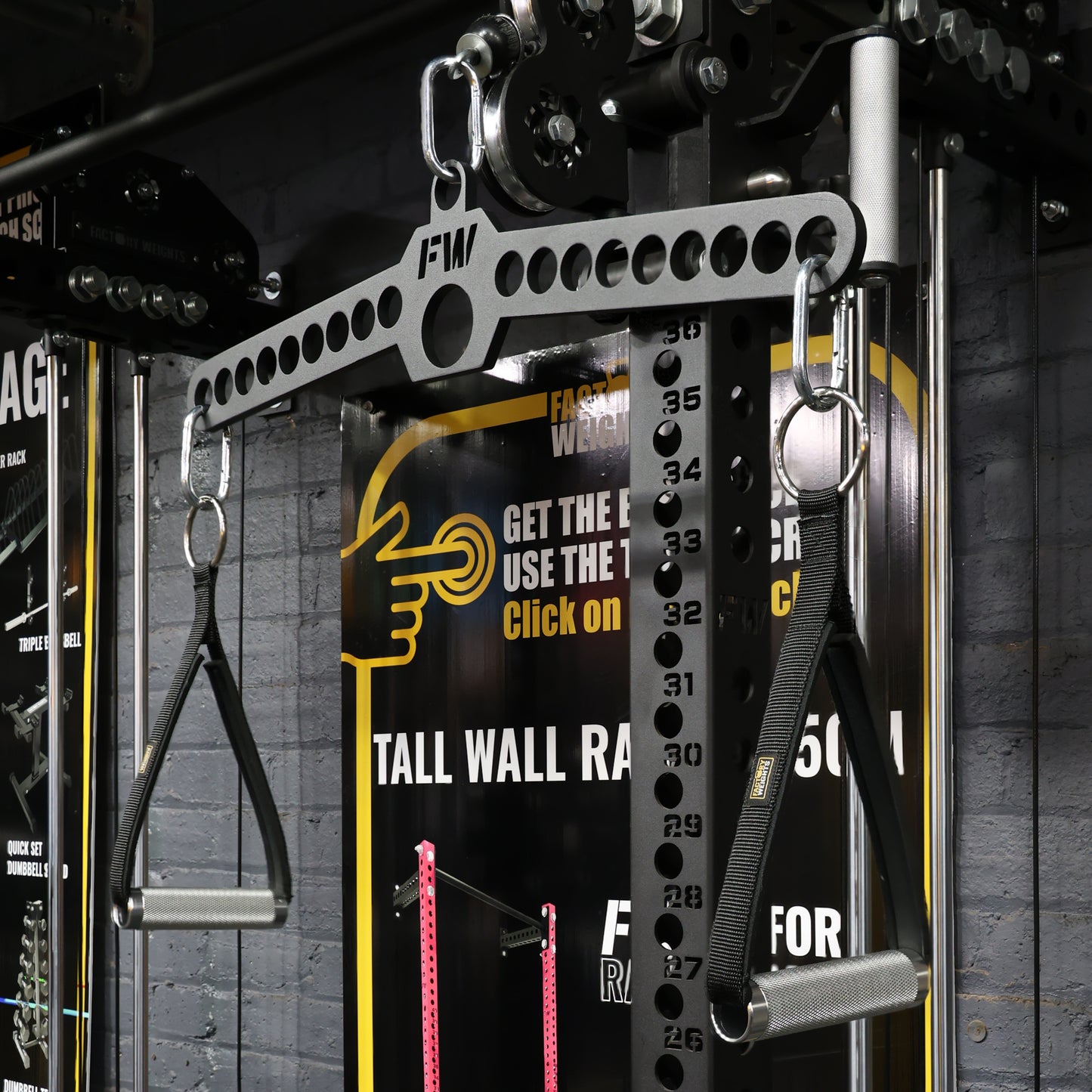 Multi Grip Pull Bar Attachment