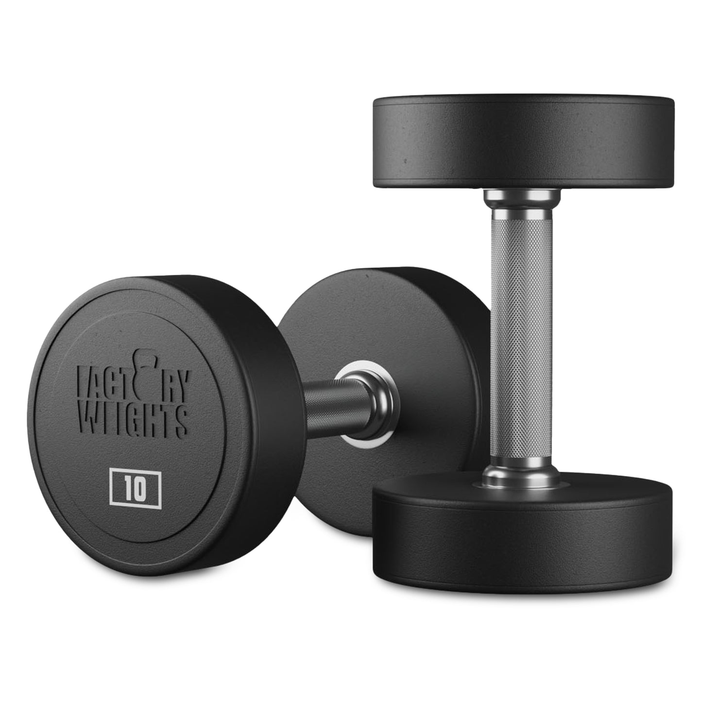 Commercial Urethane Dumbbells (Pair) 10kg