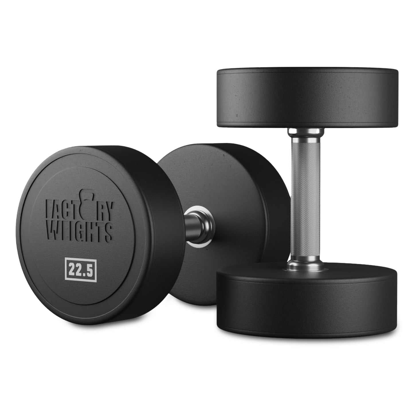 Commercial Urethane Dumbbells (Pair) 22.5kg
