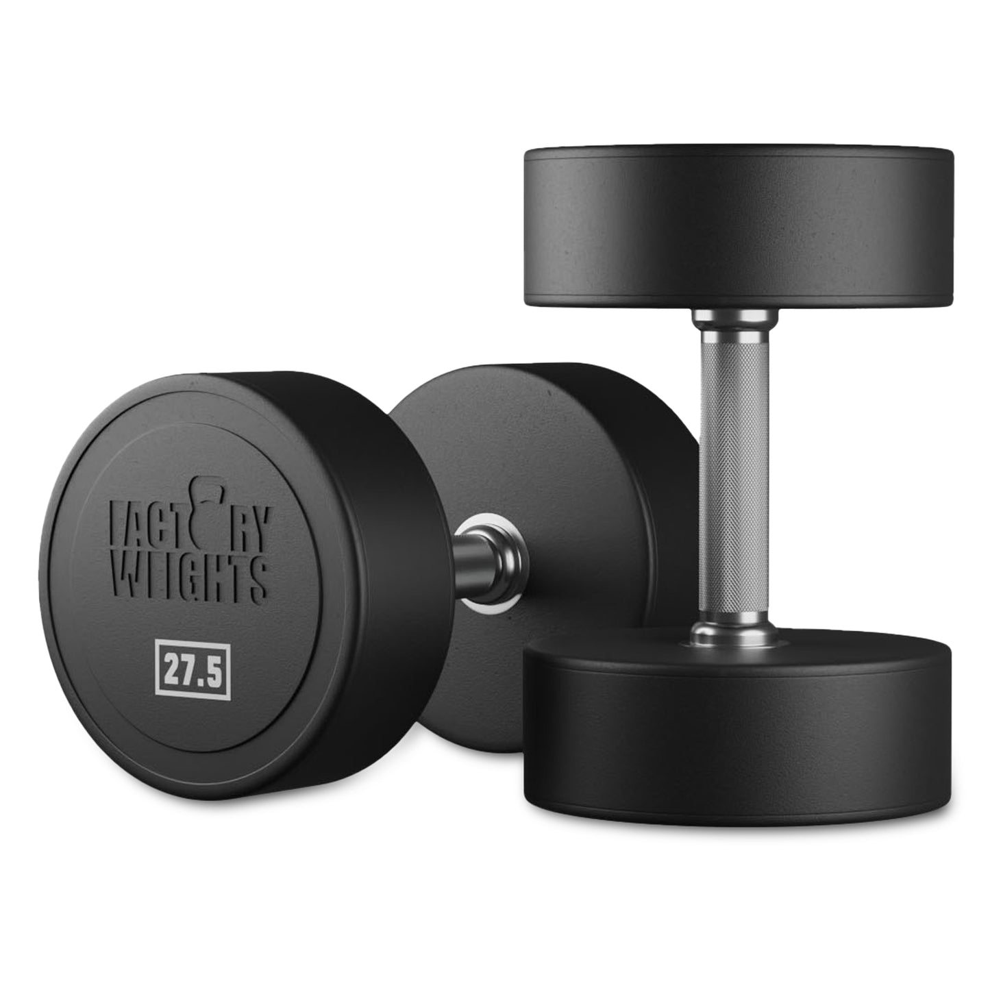 Commercial Urethane Dumbbells (Pair) 27.5kg