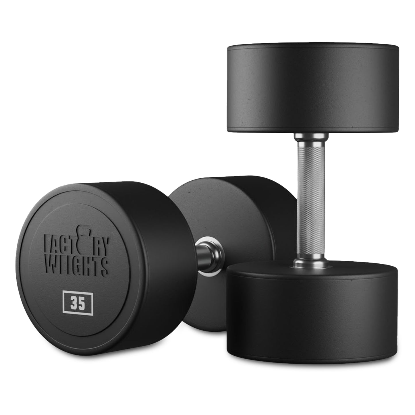 Commercial Urethane Dumbbells (Pair) 35kg