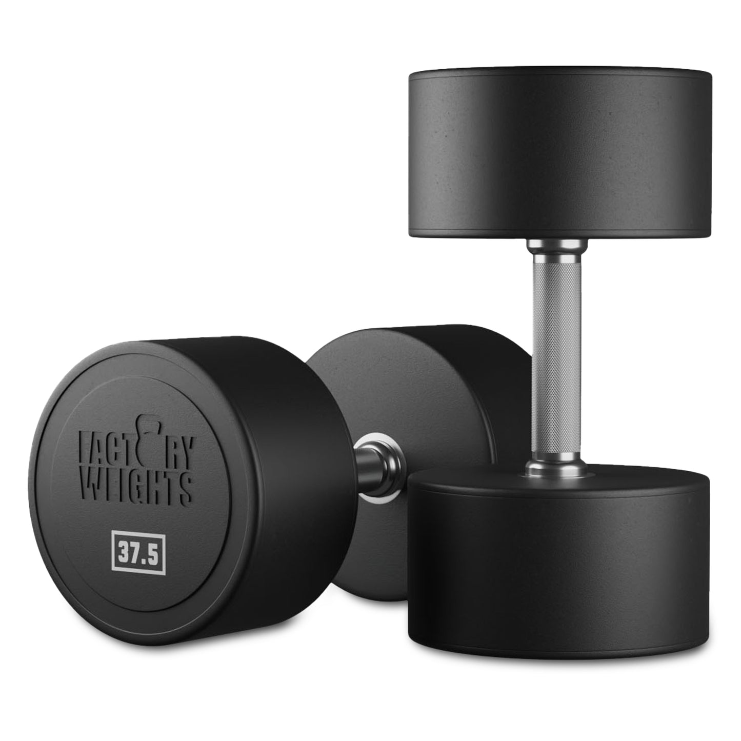 Commercial Urethane Dumbbells (Pair) 37.5kg