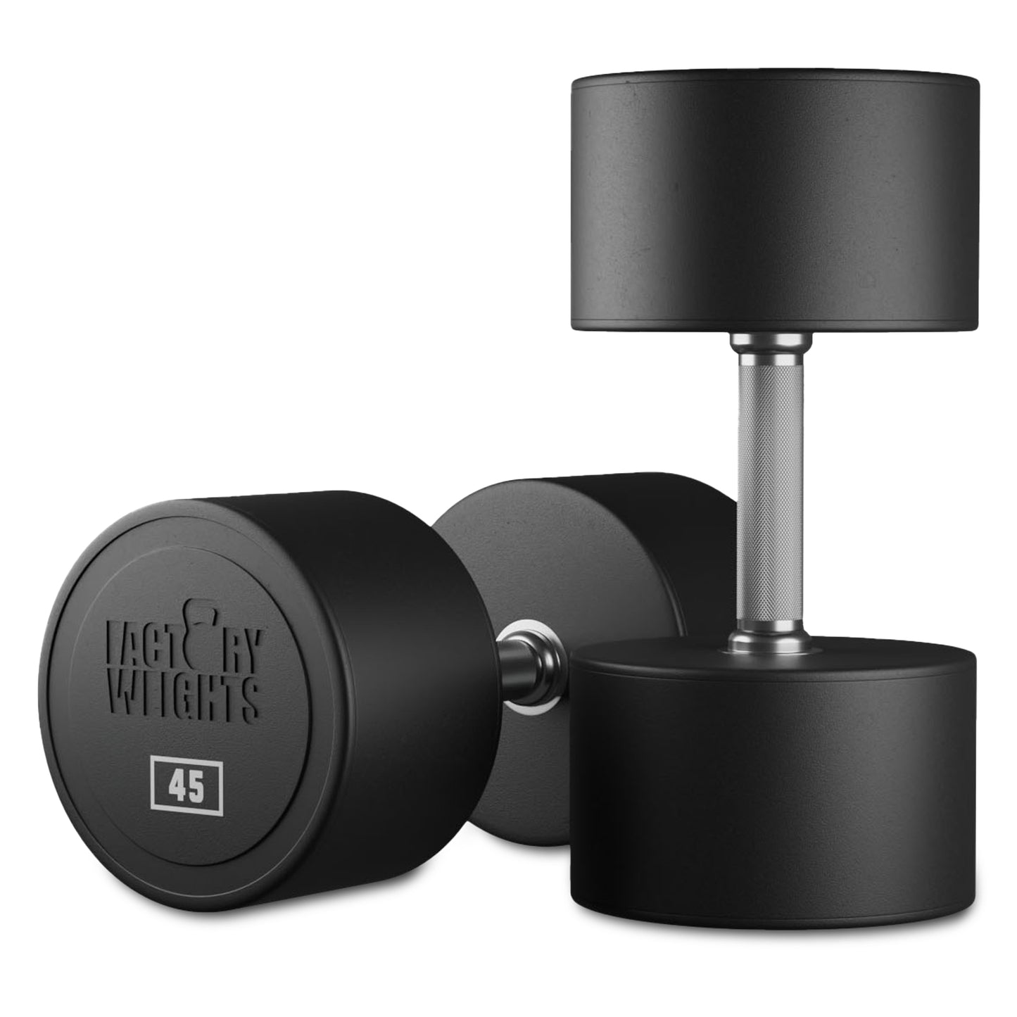 Commercial Urethane Dumbbells (Pair) 45kg