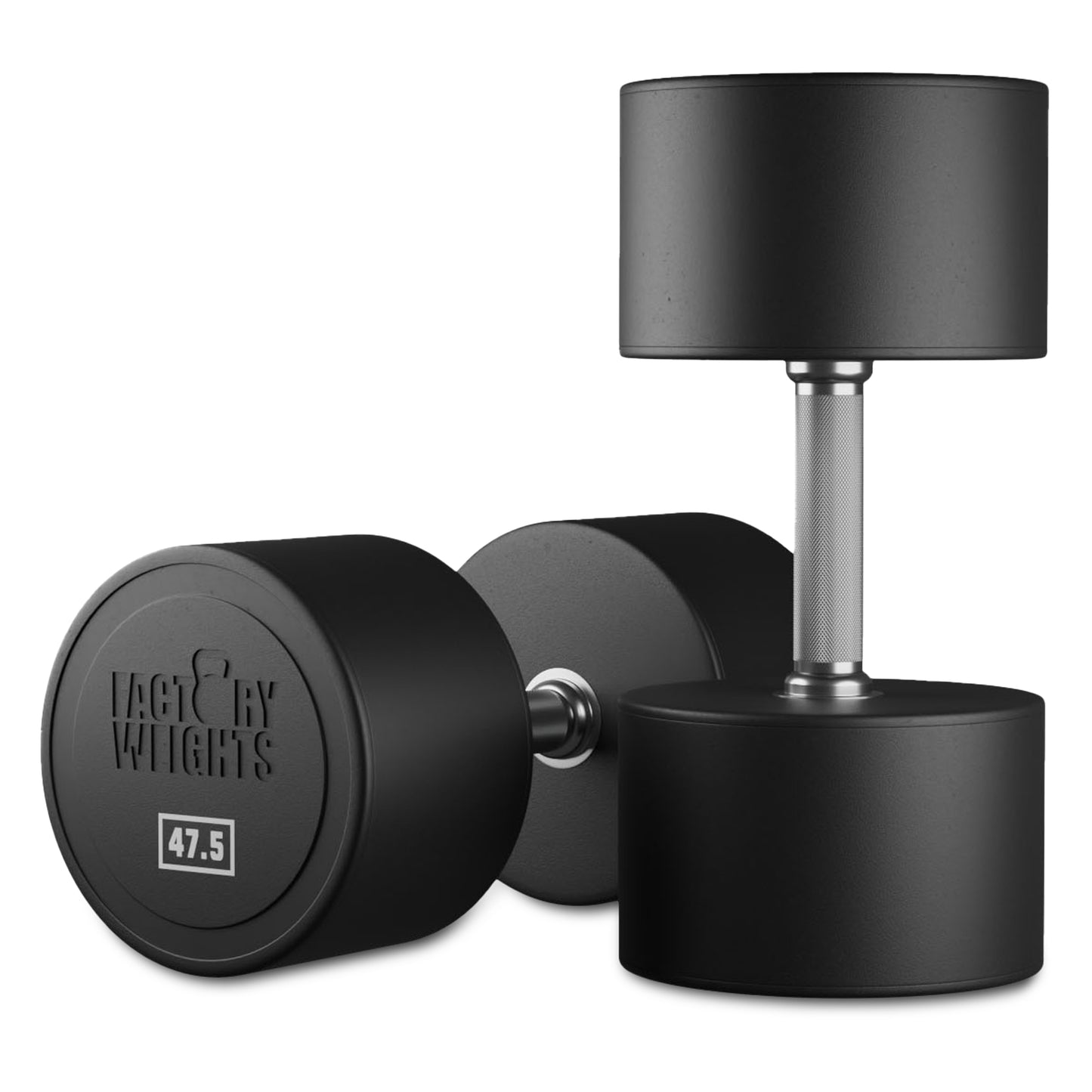 Commercial Urethane Dumbbells (Pair) 47.5kg