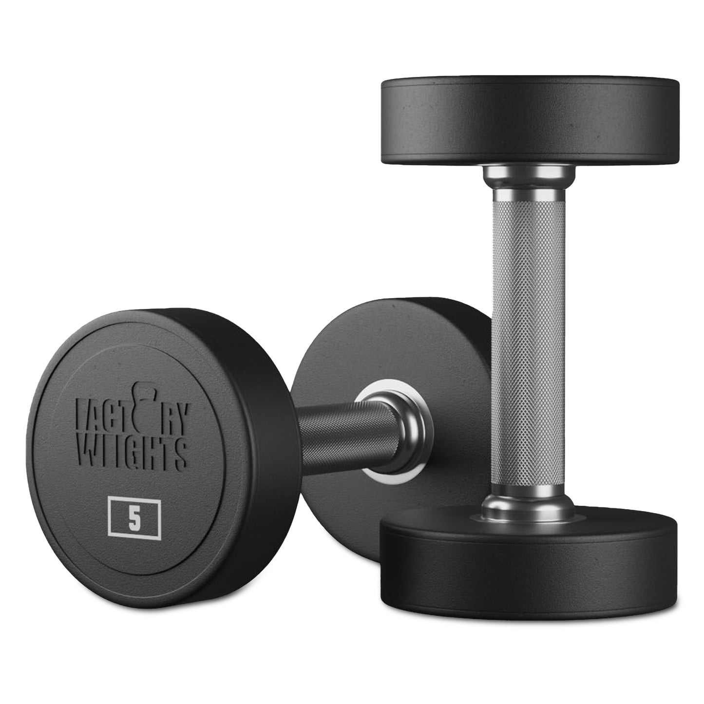Commercial Urethane Dumbbells (Pair) 5kg