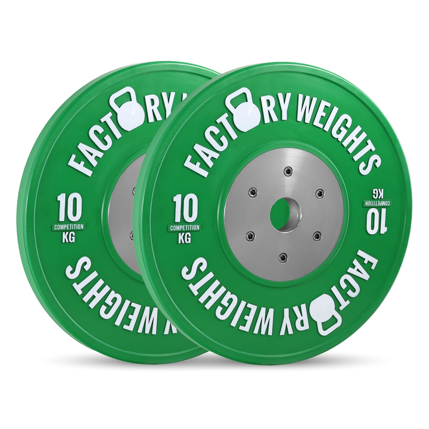 Competition Olympic Bumper Plates (Pair)