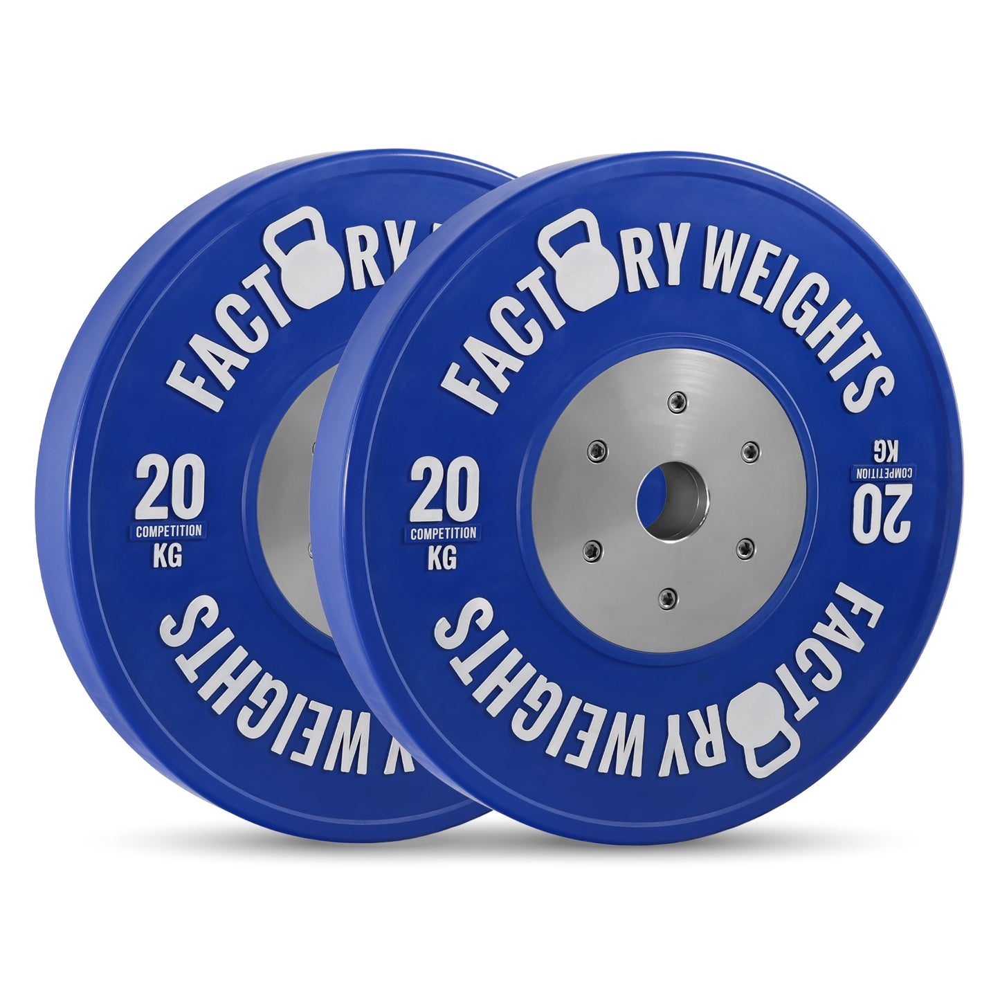 Competition Olympic Bumper Plates (Pair)