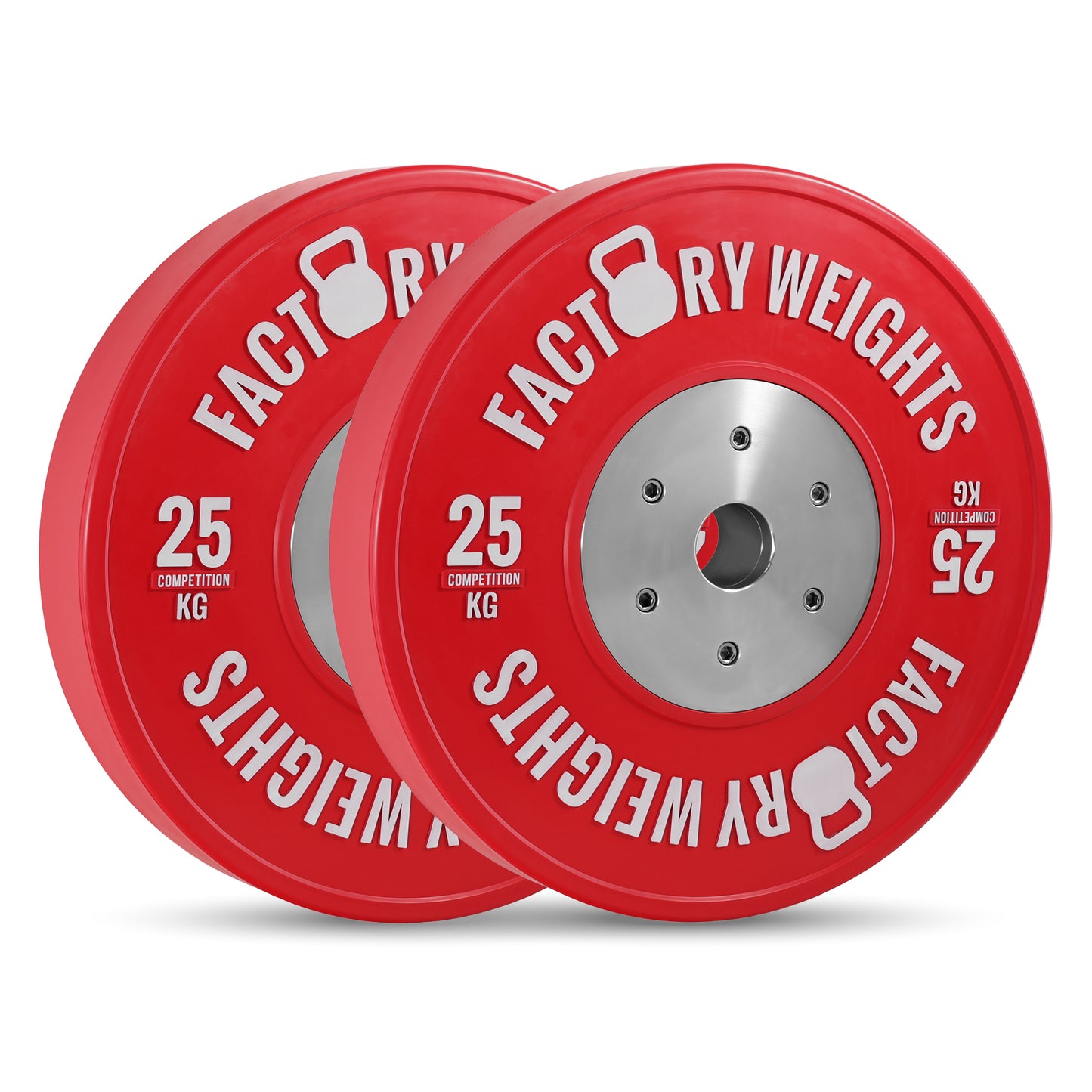 Competition Olympic Bumper Plates (Pair)