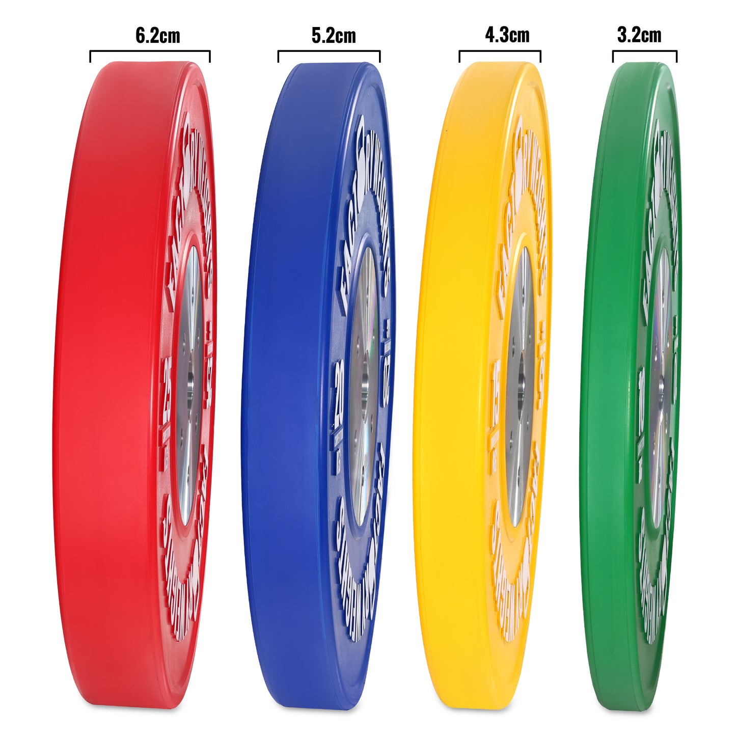 Competition Olympic Bumper Plates (Pair)