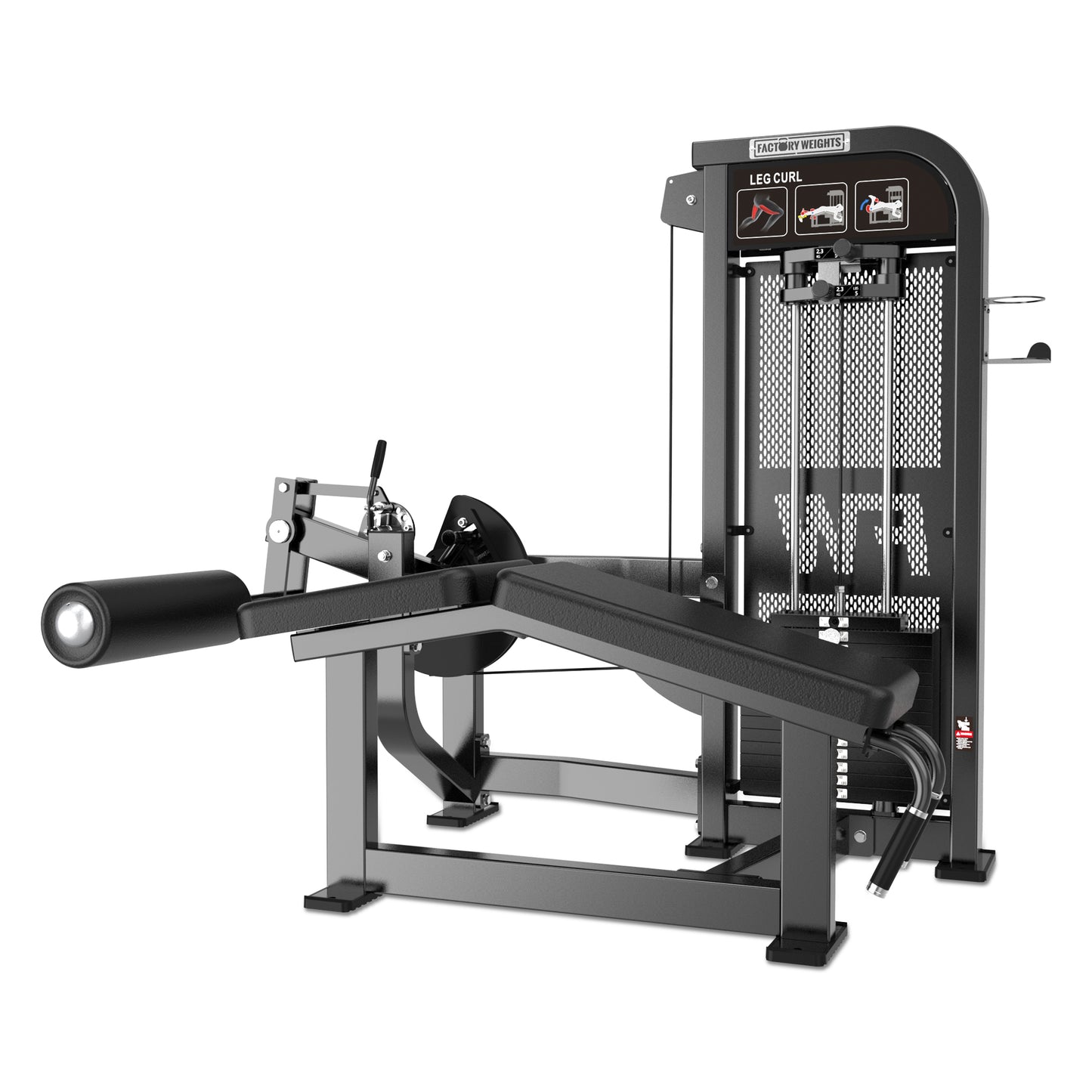 Core Series 120kg Pin-Selected Leg Curl