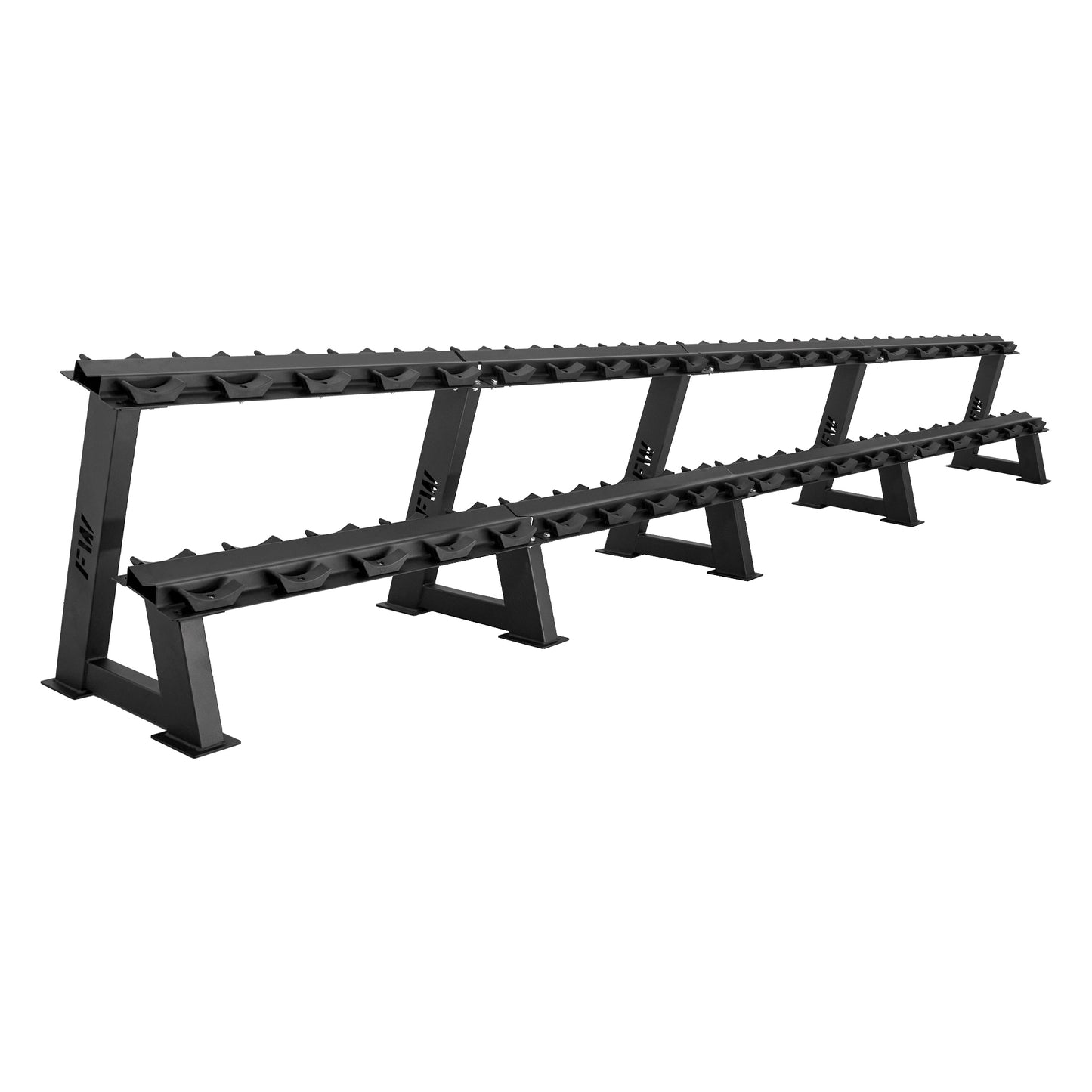 2-Tier Commercial Dumbbell Rack 20 Pair Rack