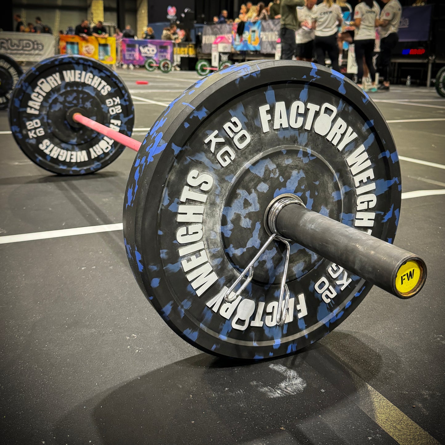 100kg Fleck Bumper Plate Set