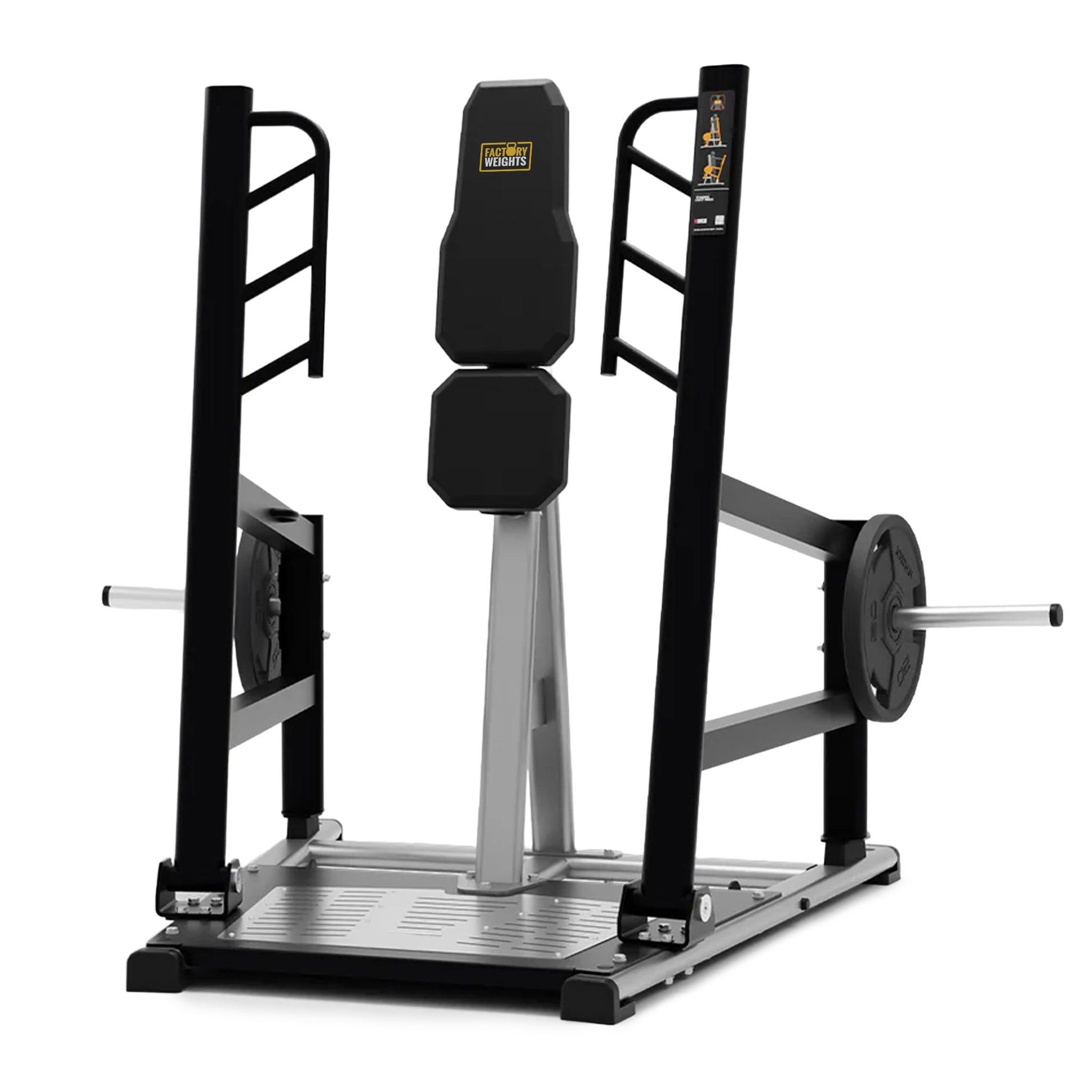 ISO-Lateral Standing Chest Press Machine Factory Weights