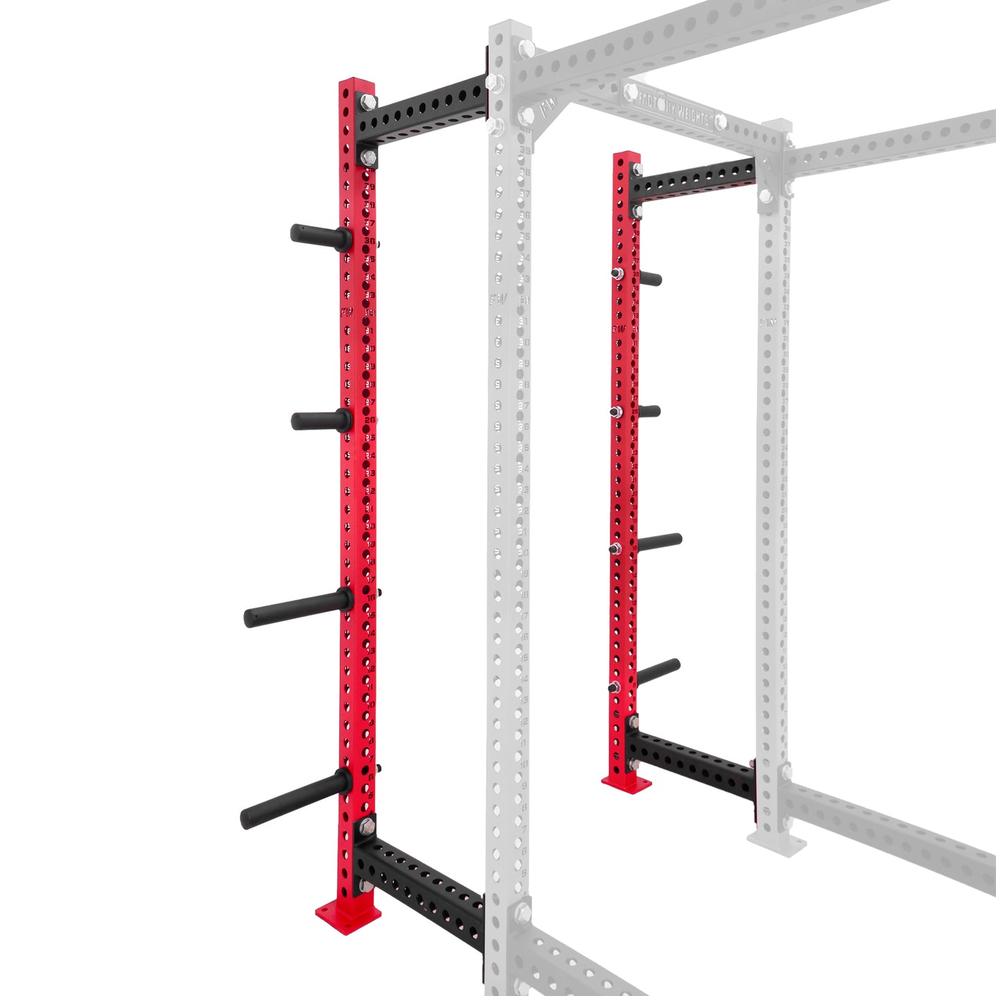 Power Rack Plate Storage