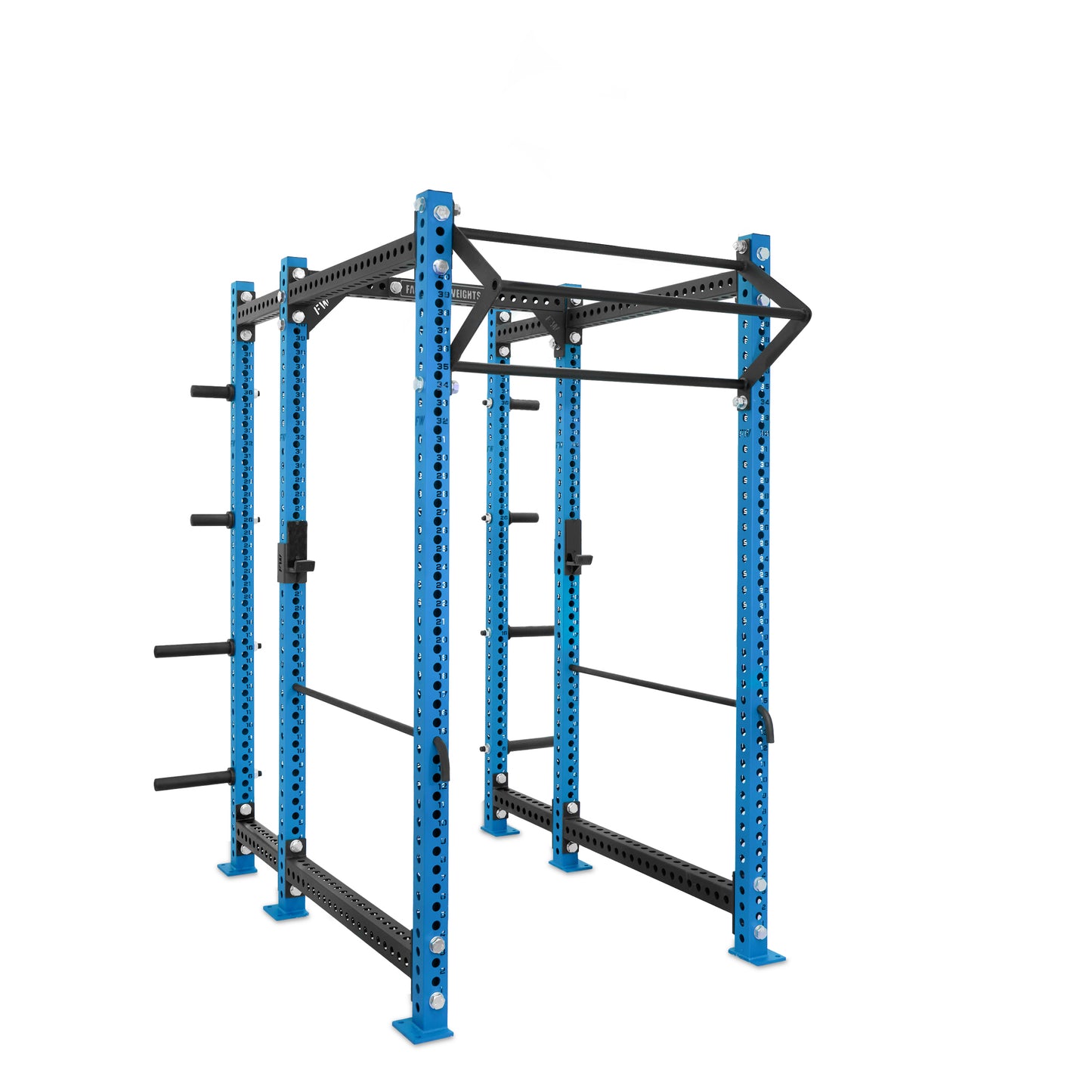 Regular Power Rack with Storage Blue Filthy North Bar Safety Bars