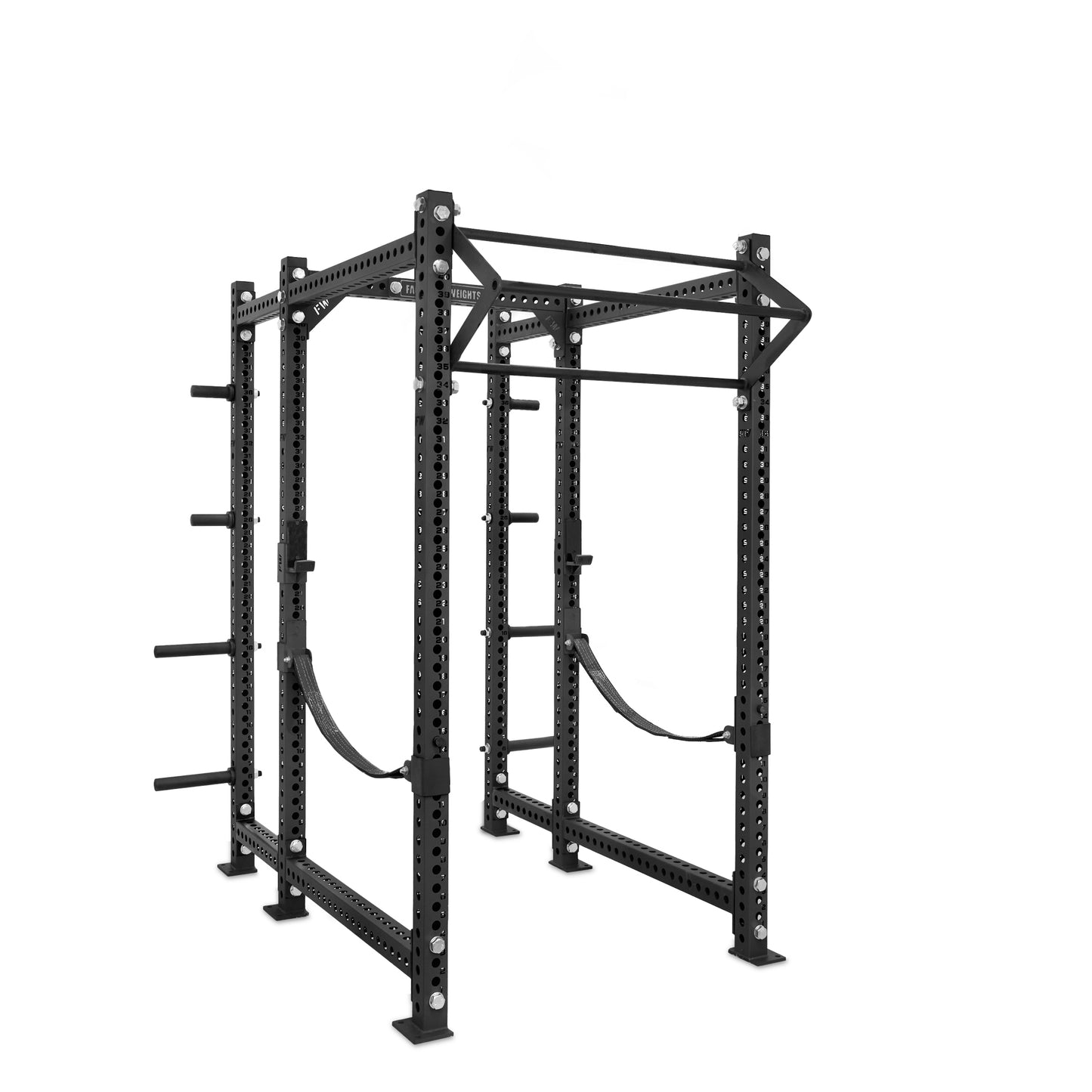 Regular Power Rack with Storage Black Filthy North Bar Webbed Catchers