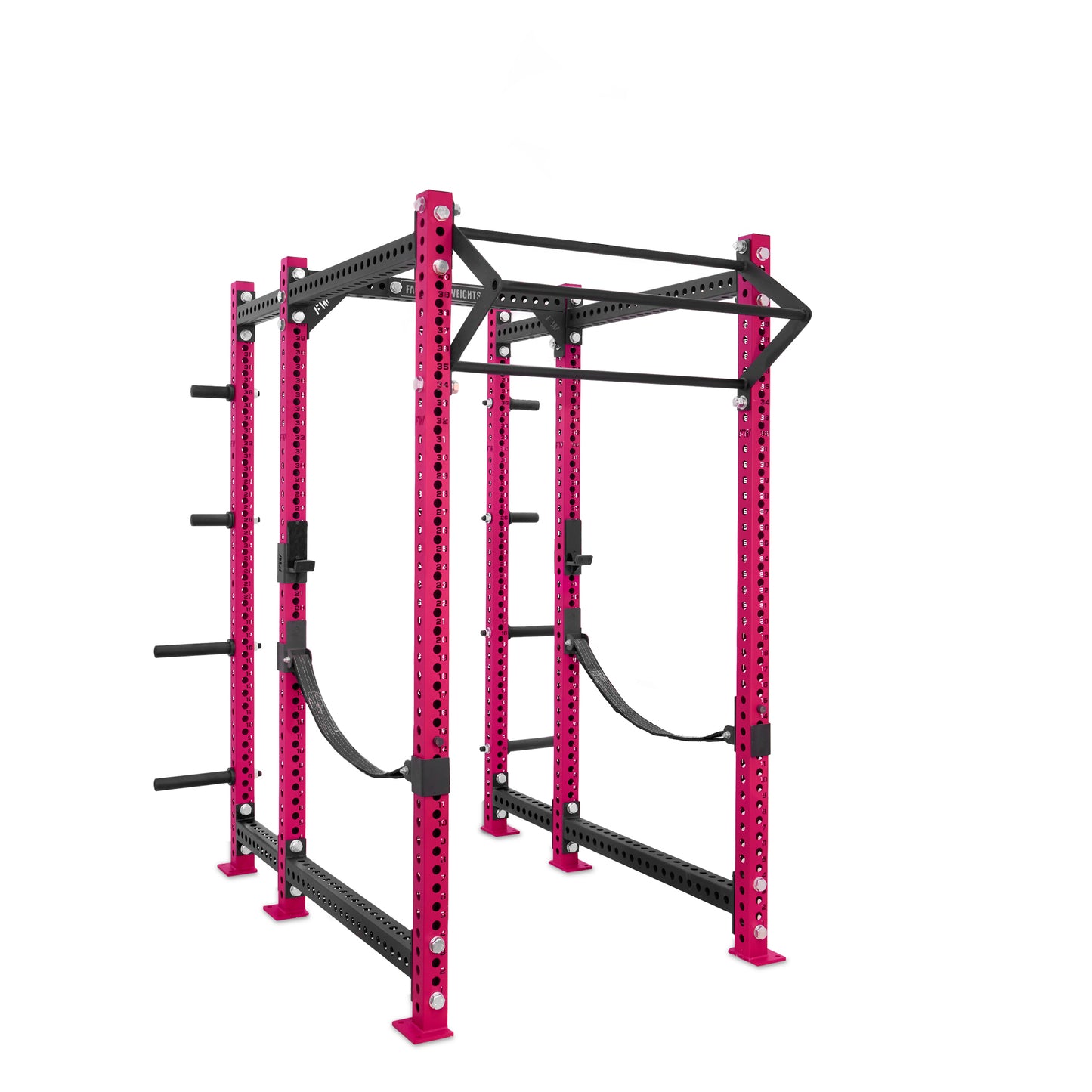 Regular Power Rack with Storage Pink Filthy North Bar Webbed Catchers