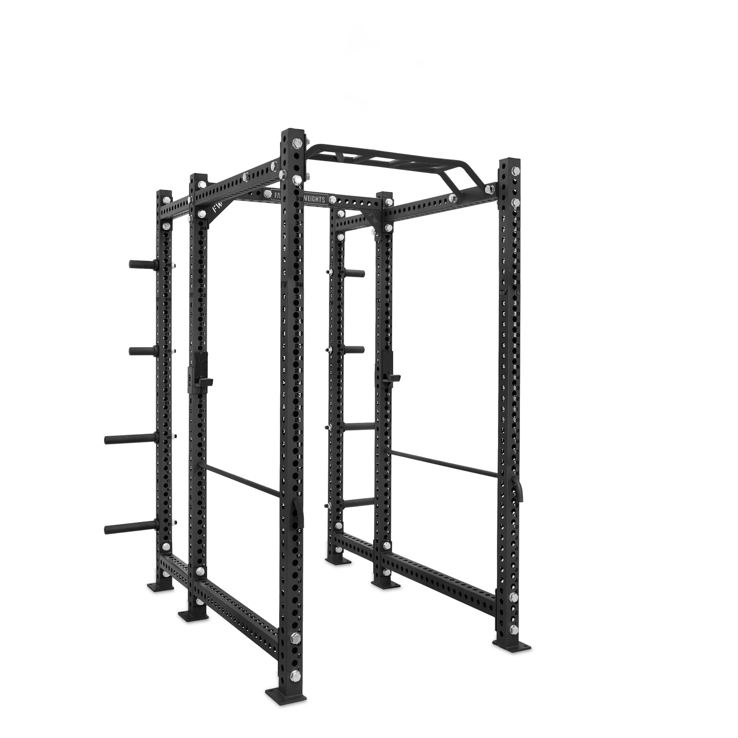 Regular Power Rack with Storage Black Monkey Bar Safety Bars