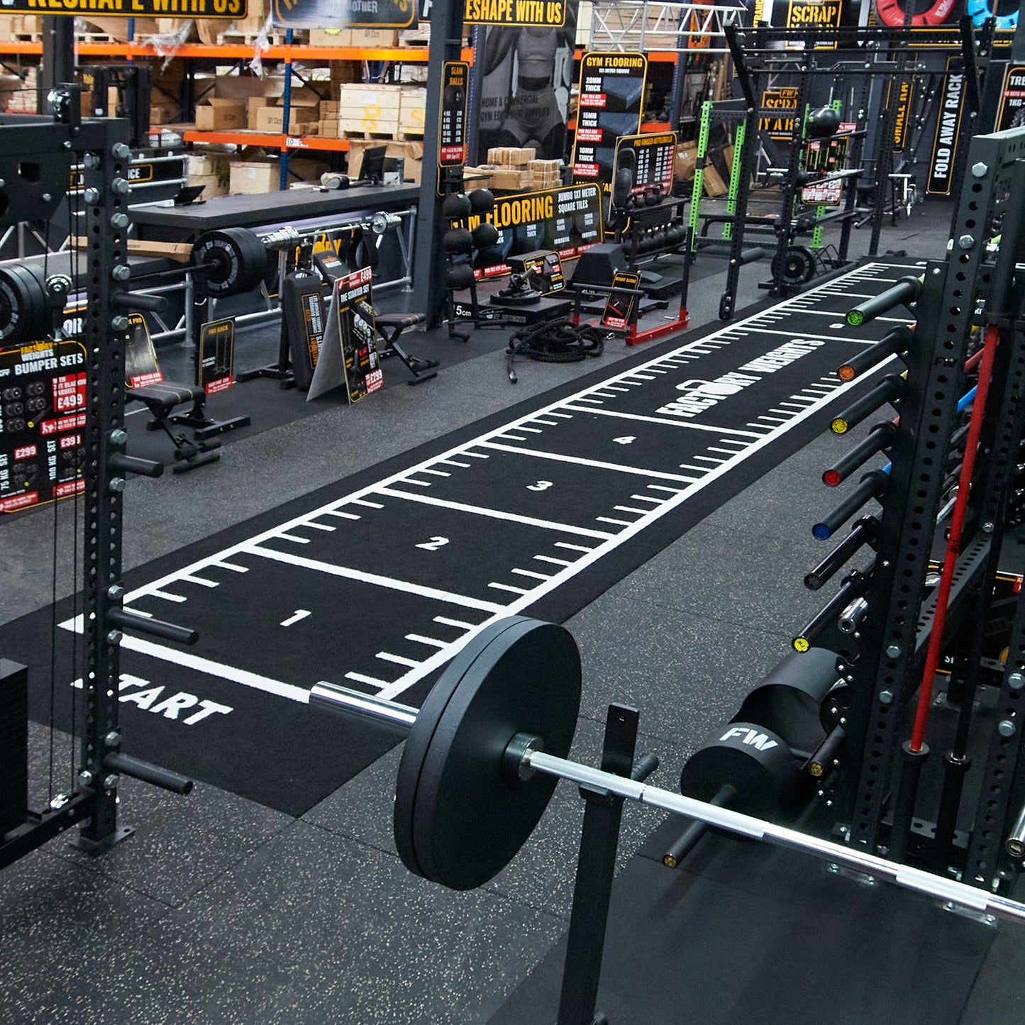 Artificial Sprint Track Gym Turf