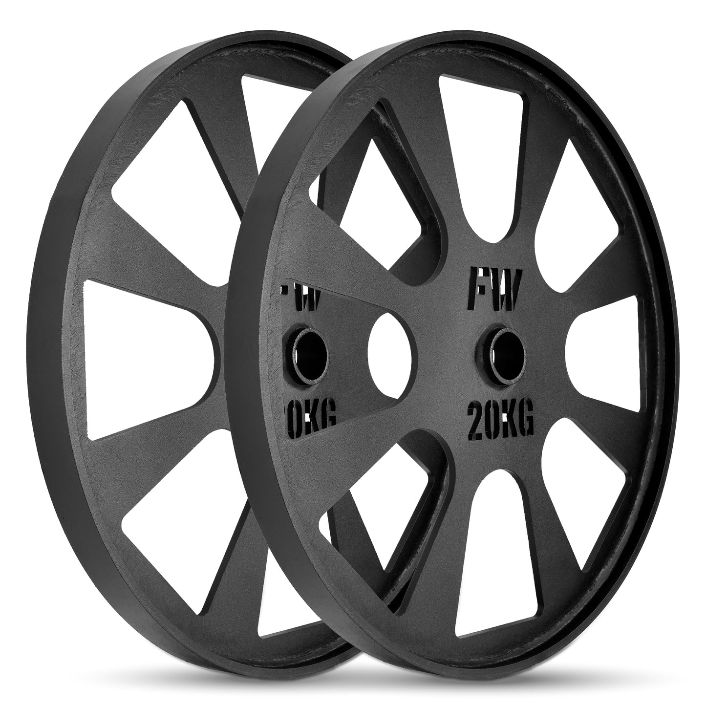 Strongman Wagon Wheel 20kg Pair