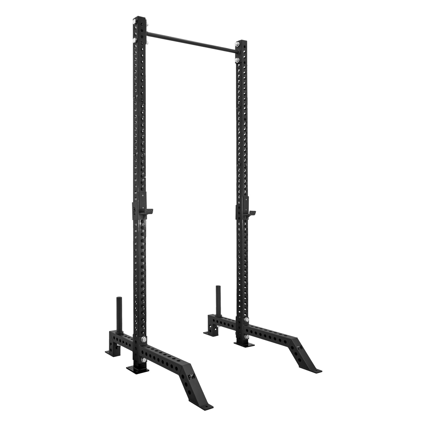 Tall Squat Rack Black No Storage Pins