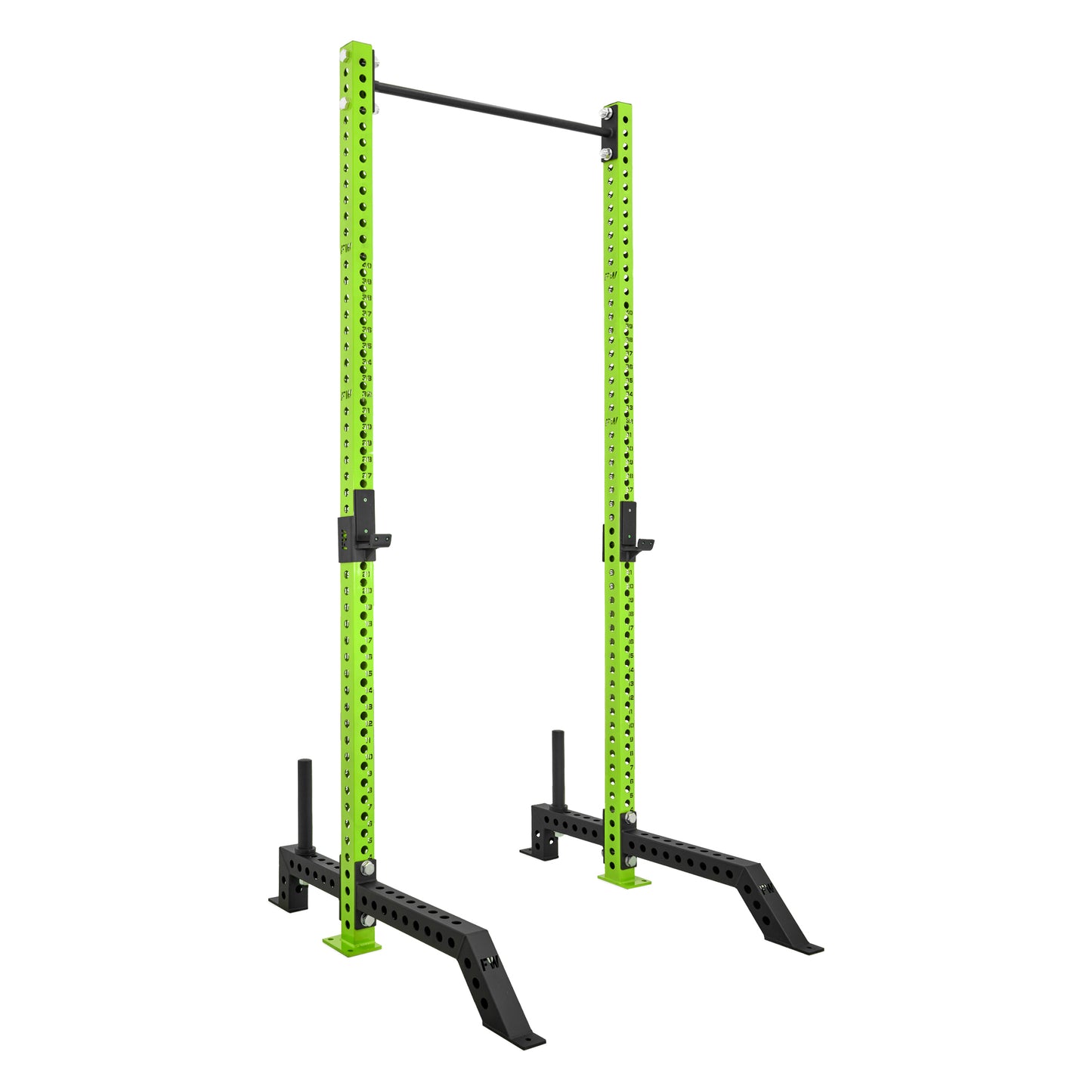Tall Squat Rack Green No Storage Pins