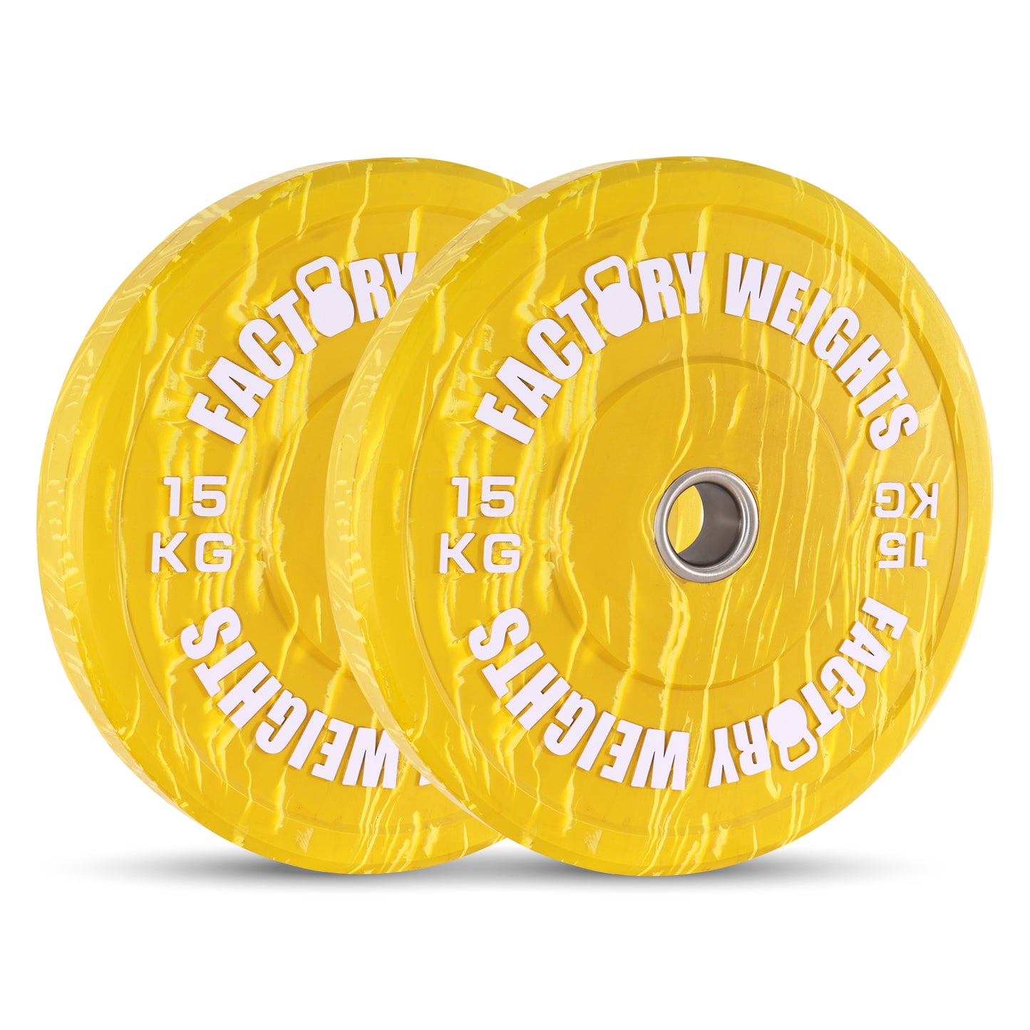 110kg Tiger Style Bumper Plate Set