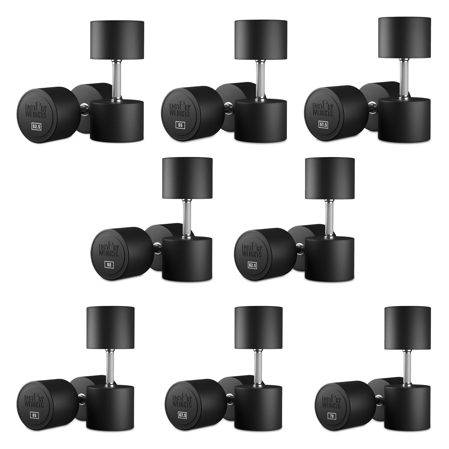 Commercial Urethane Dumbbells (Pair)