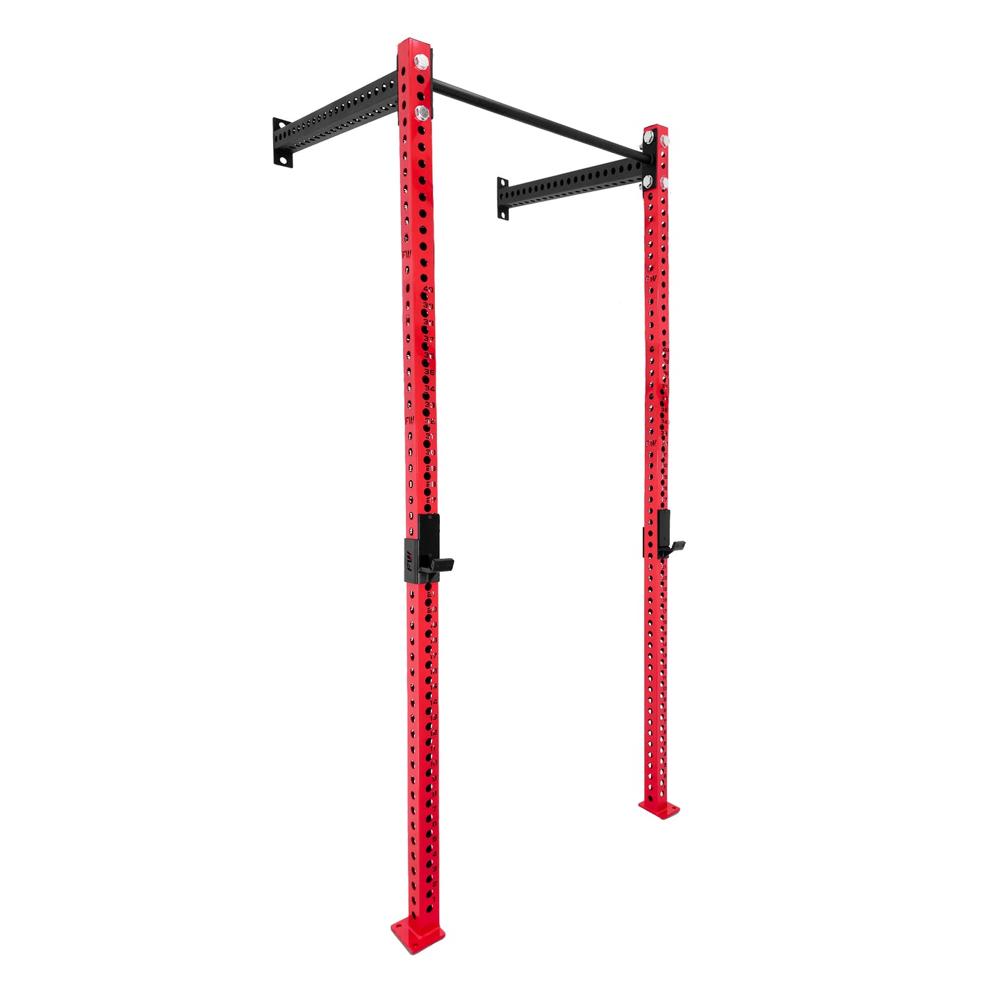 Tall Wall Rack Standard (119cm) Red Standard Bar