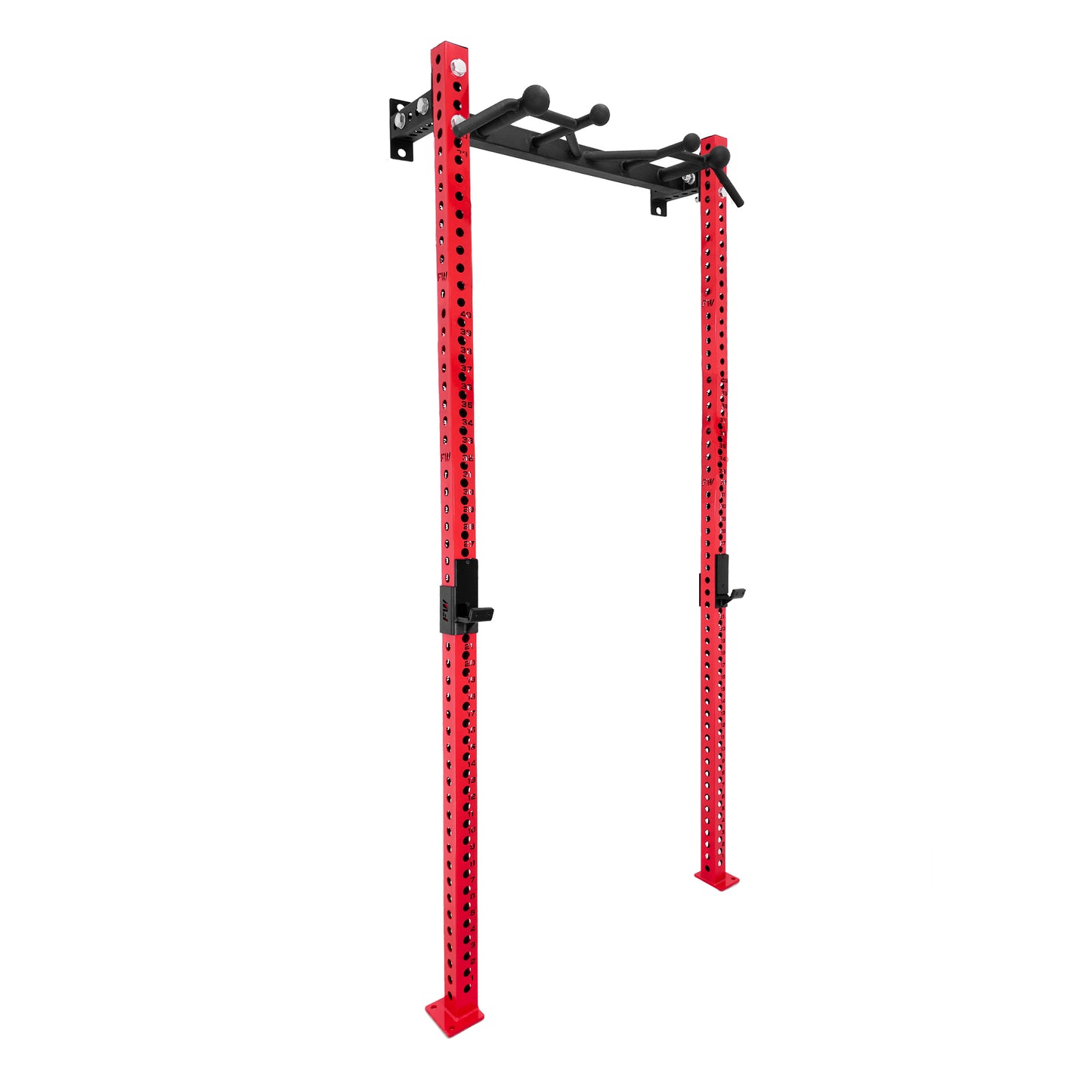 Tall Wall Rack Micro (38cm) Red Omni Bar