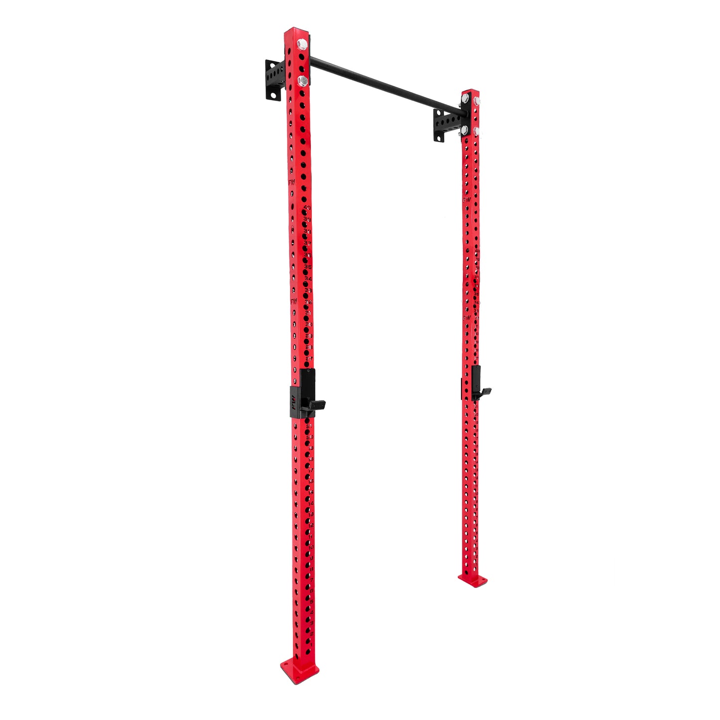 Tall Wall Rack Micro (38cm) Red Standard Bar