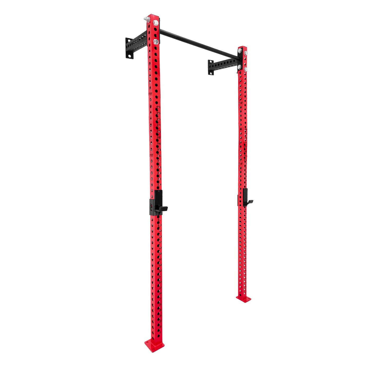 Tall Wall Rack Compact (64cm) Red Standard Bar