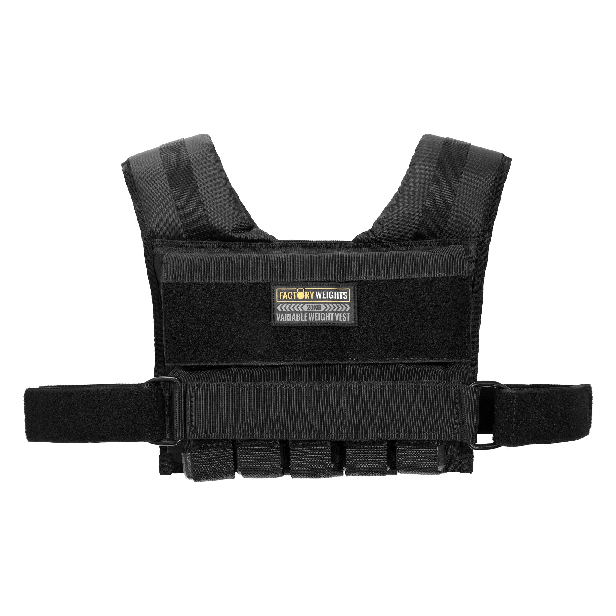 FW 20kg Weighted Vest (Adjustable Straps) Factory Weights