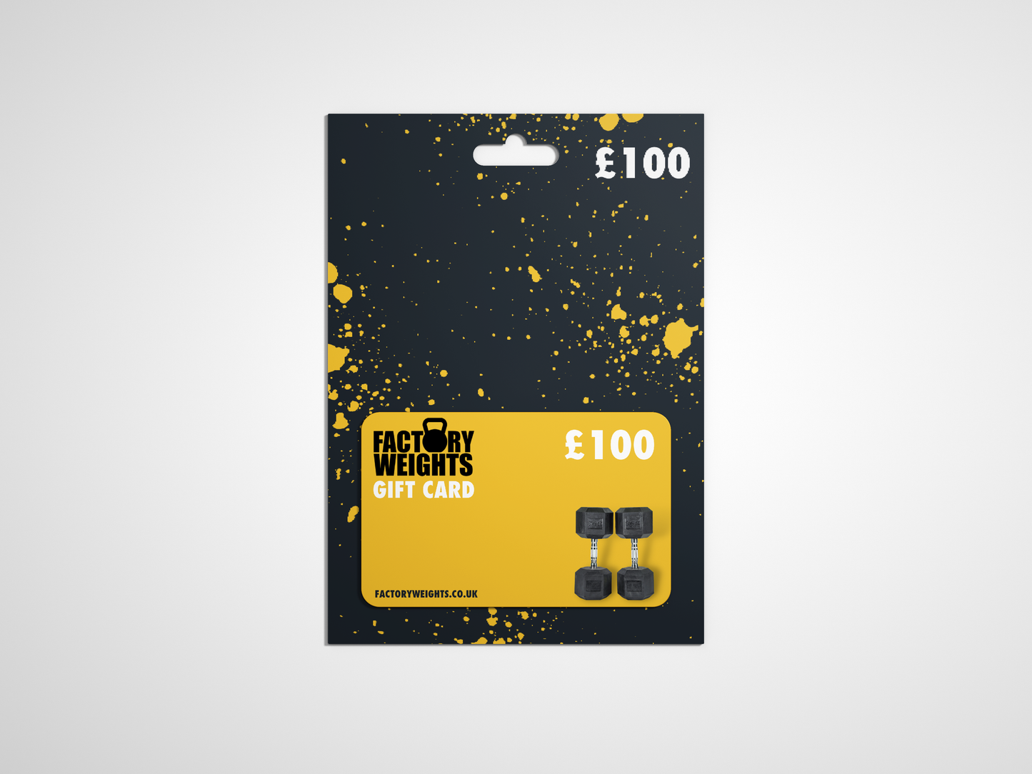 Factory Weights Gift Card £100.00