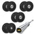 100kg Urethane Plate Set With 7ft Olympic Barbell