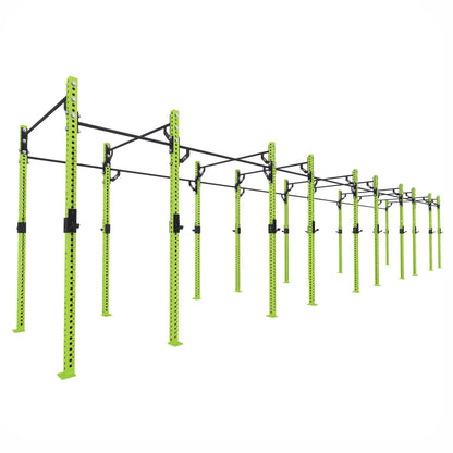 Pro Free Standing Gym Rig 10 Bay Green 