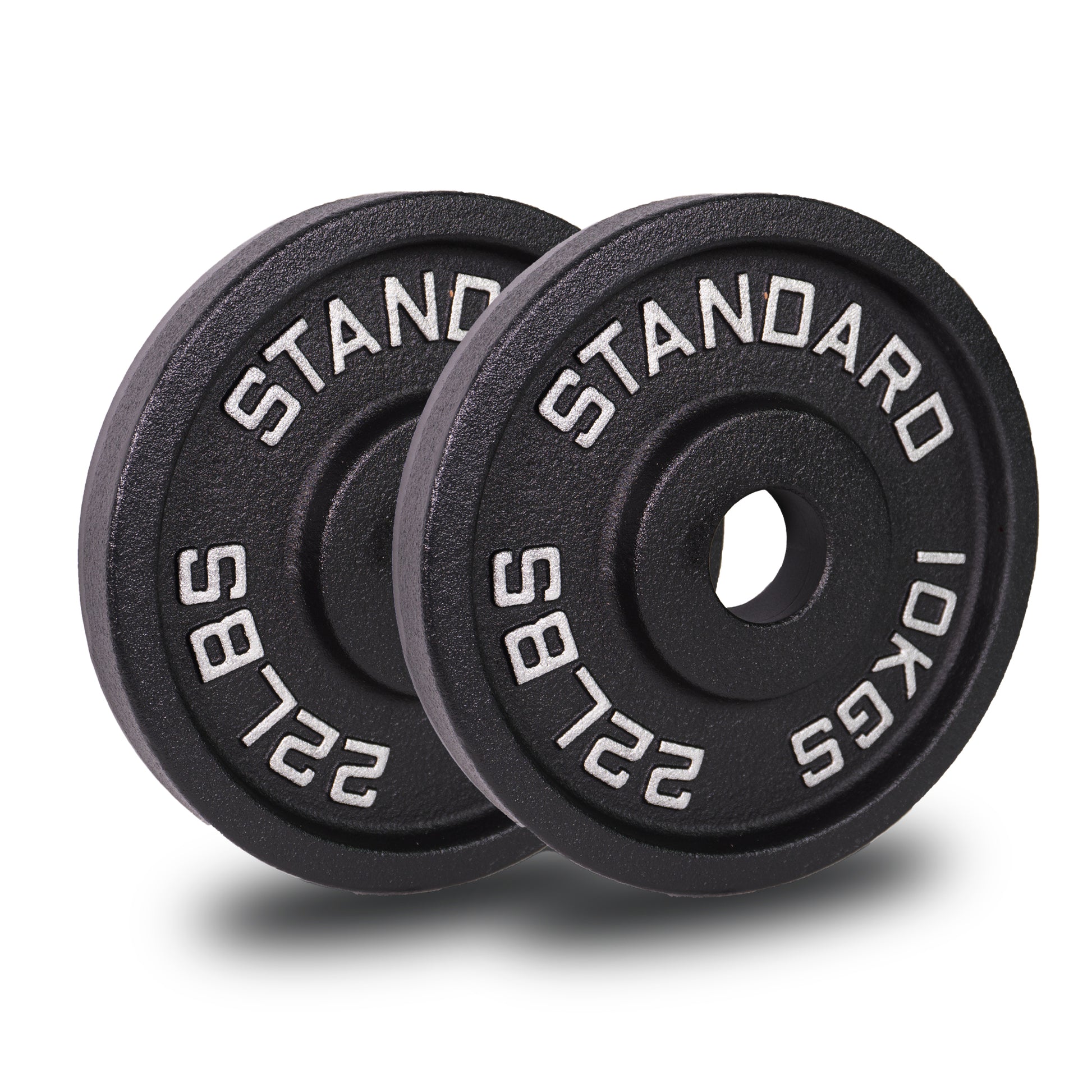 Pair of Cast Iron Weight Plates (Asstd) Factory Weights