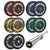 150kg Fleck Bumper Plate Set With Free 7ft Olympic Barbell