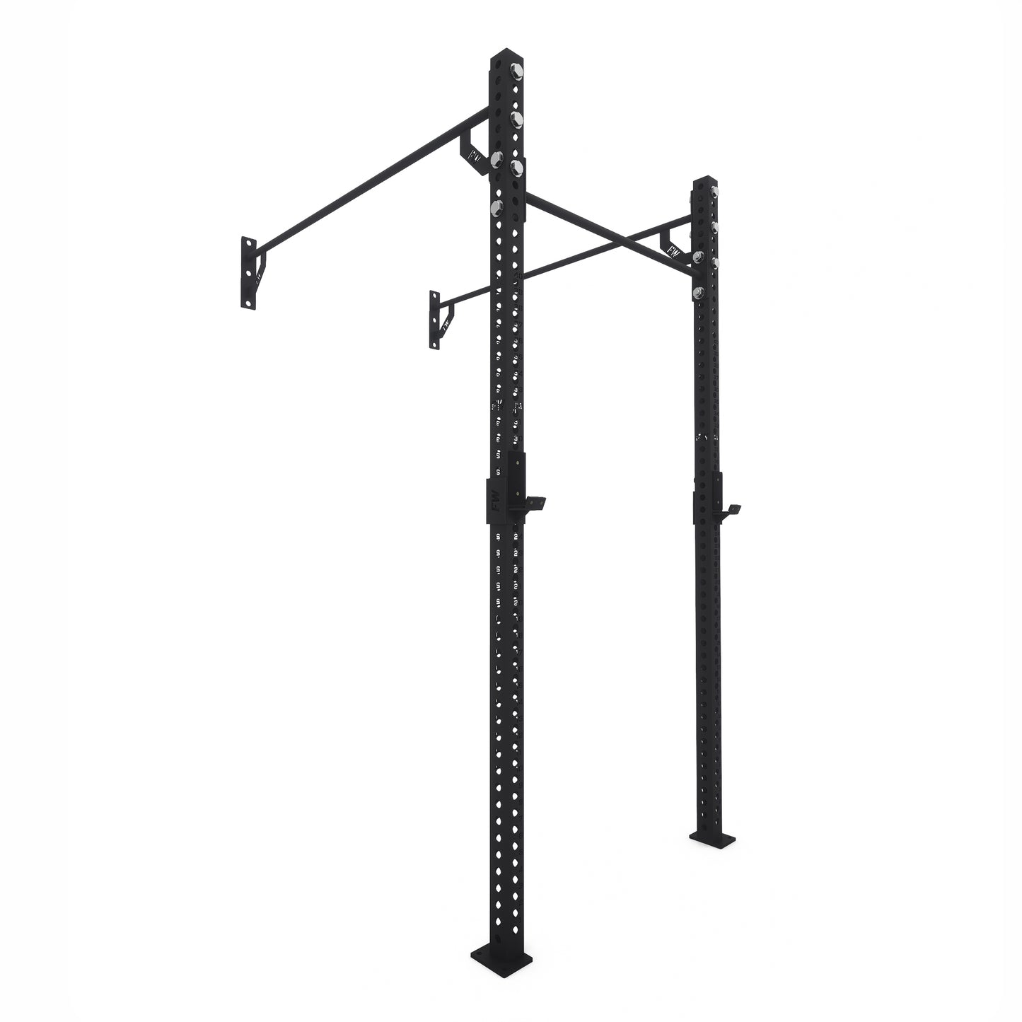 Pro Wall-Mounted Gym Rig 1 Bay Black 