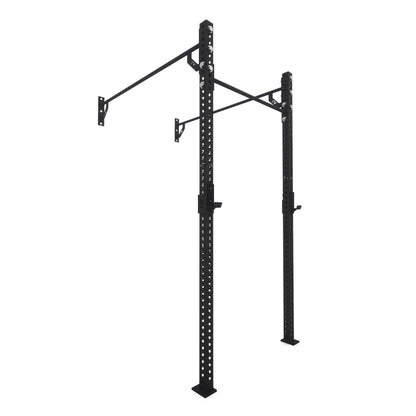 Pro Wall-Mounted Gym Rig 1 Bay Black 
