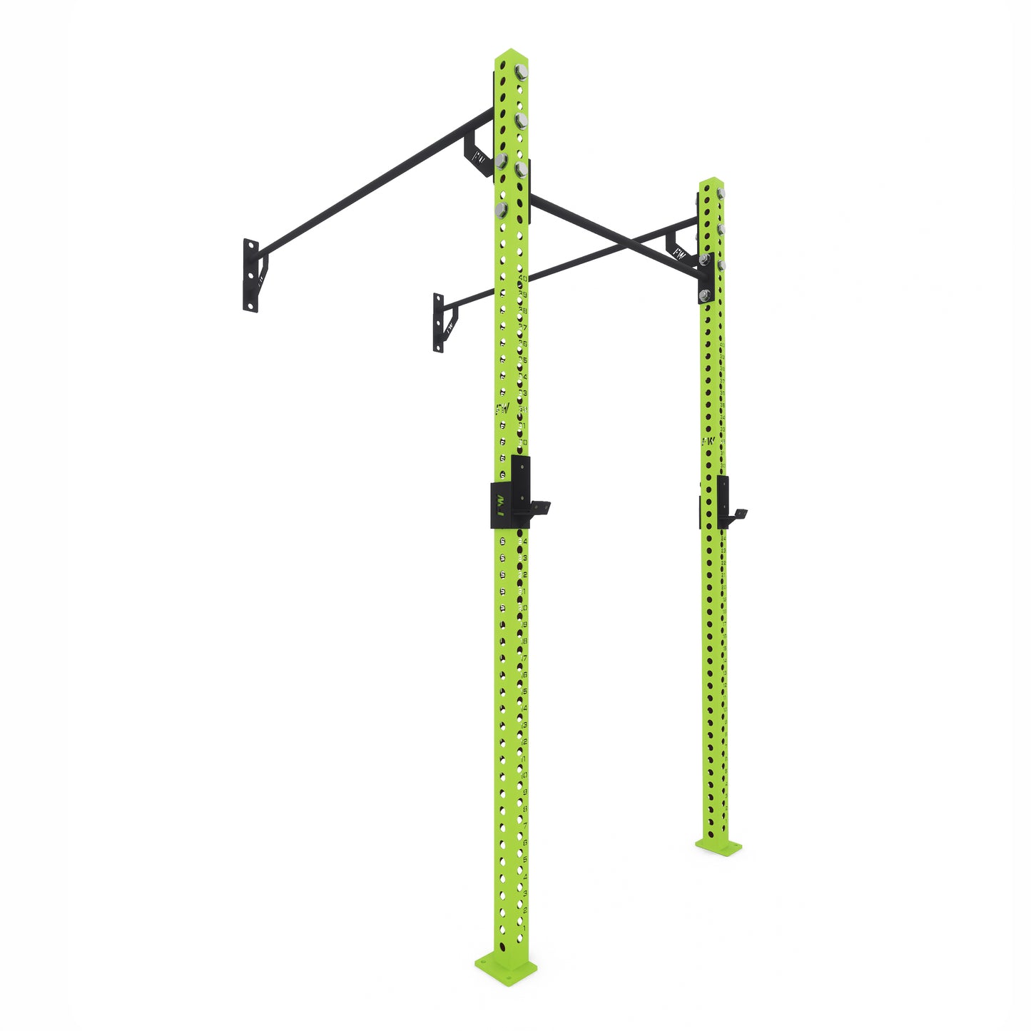 Pro Wall-Mounted Gym Rig 1 Bay Green 