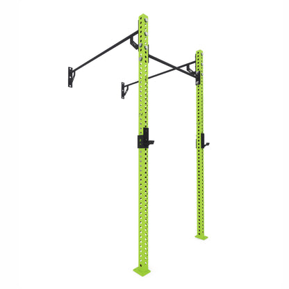 Pro Wall-Mounted Gym Rig 1 Bay Green 