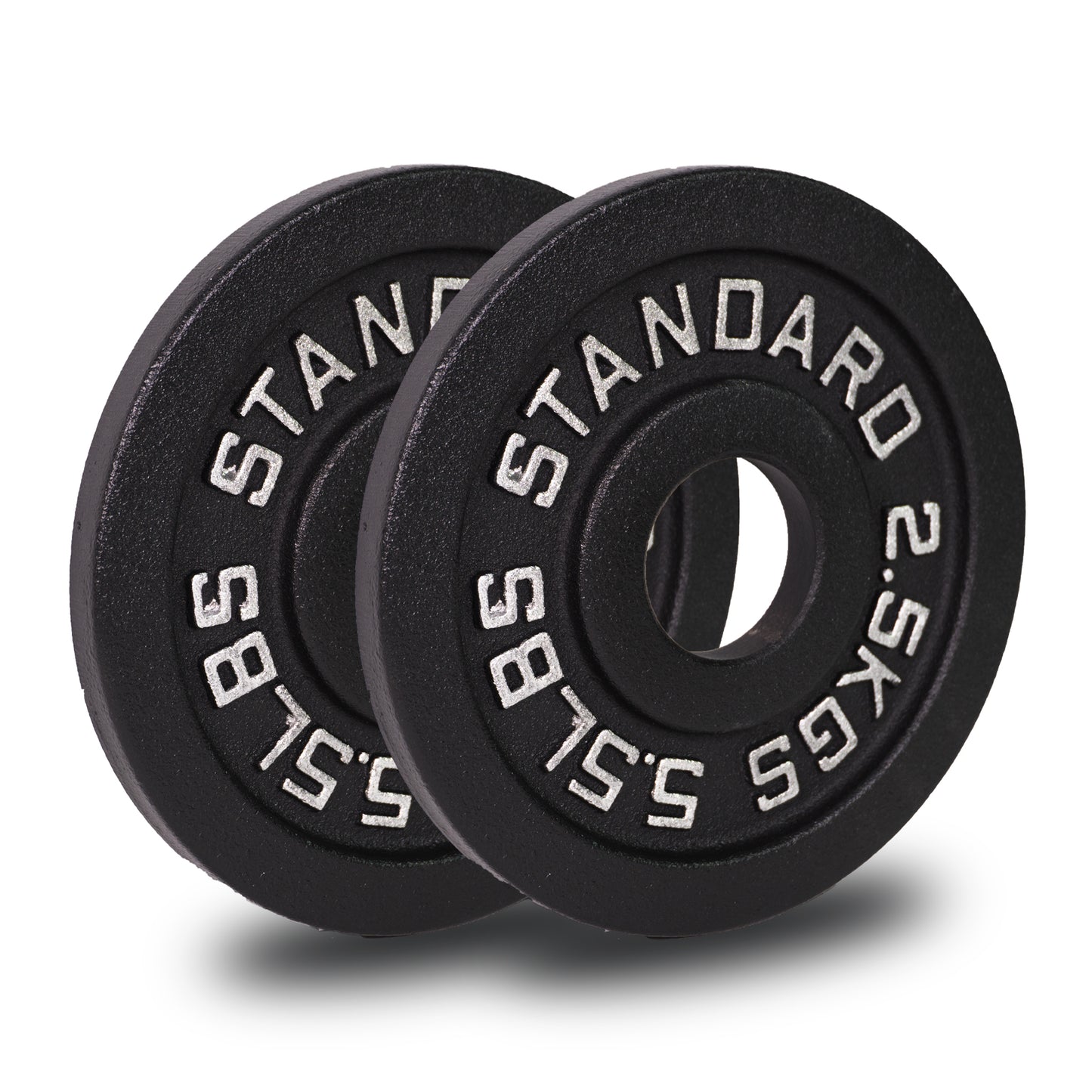 Cast Iron Weight Plates (Pair) 2 X 2.5KG 