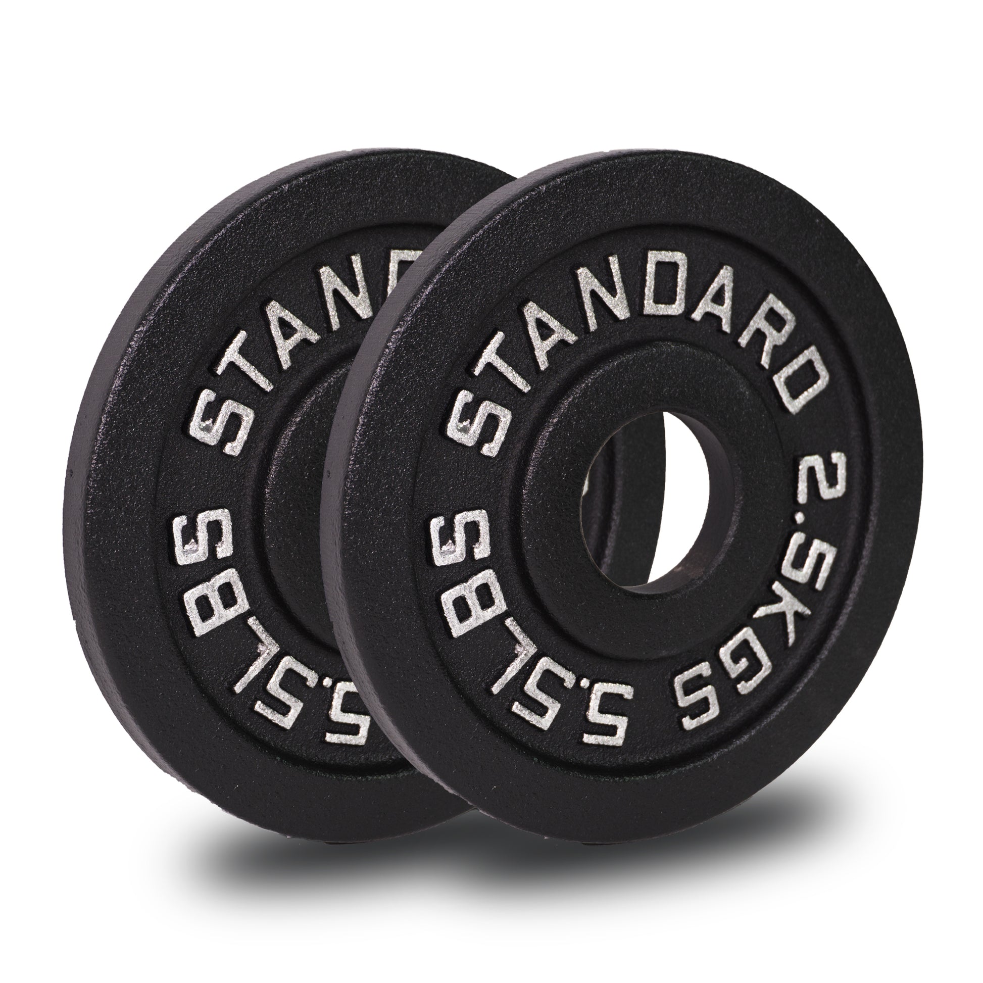 Cast Iron Weight Plates (Pair) 2 X 2.5KG 