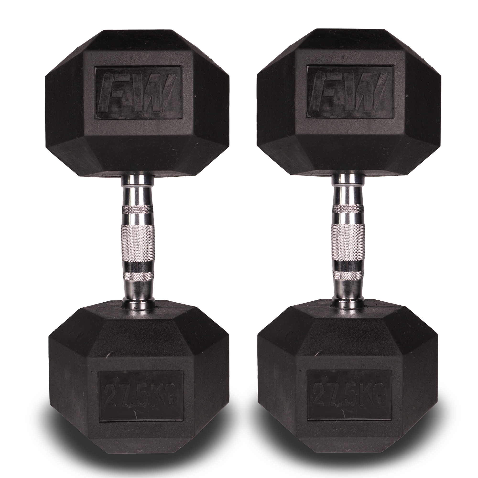 27.5kg Dumbbells Pair